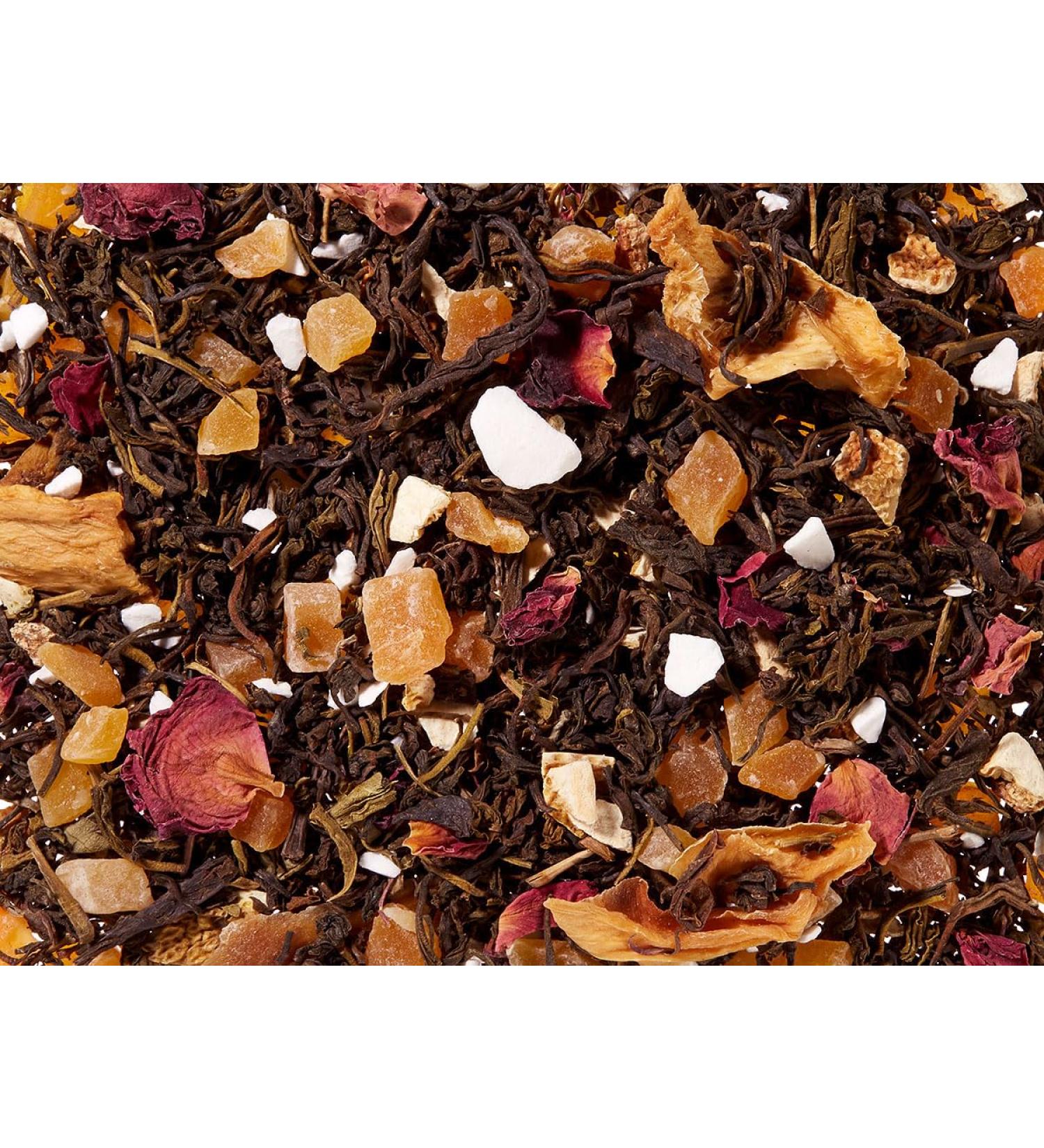 Dethlefsen Balk teemmando Green tea mixture Mango Lasi Mango Yogurt Nate aromatized 1 kg - Buy Online on GoSupps.com