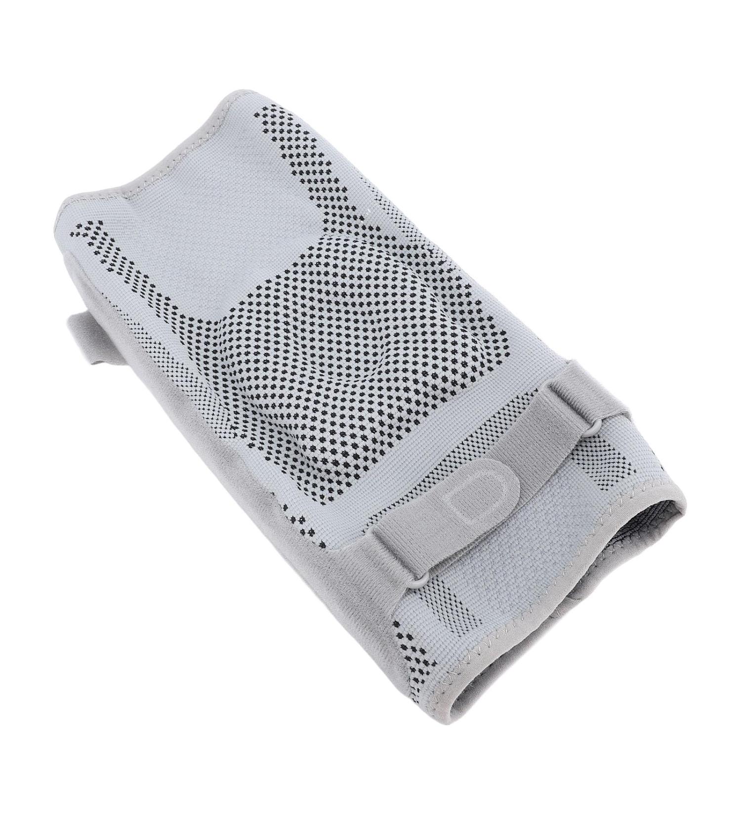 Ymiko Adjustable Compression Knee Sleeve XL - Light Gray for Running Cycling Basketball & More - Injury Prevention & Discomfort Relief - Buy Online on GoSupps.com