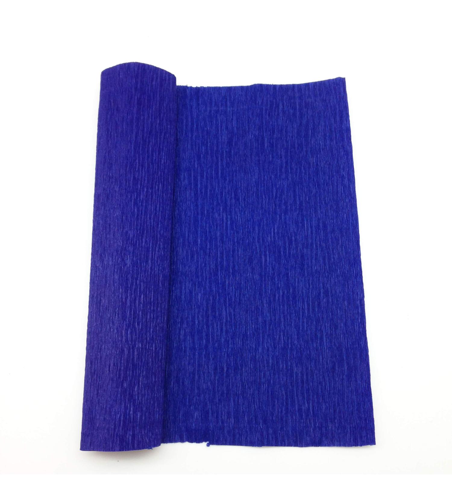 PEPPERLONELY Crepe Paper Rolls - 250 x 25 cm Royal Blue 8# | Vibrant Crafting Paper - Buy Online on GoSupps.com