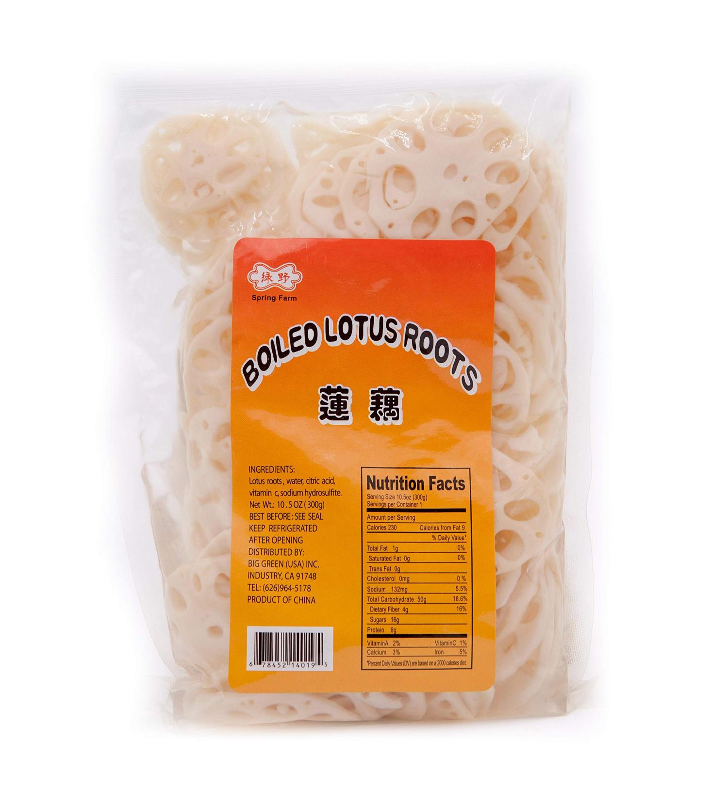 Spring Farm - Boiled Lotus Roots,300g