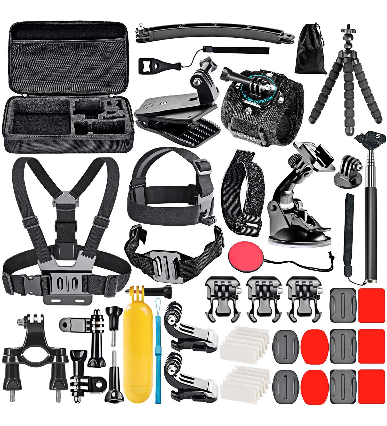 NEEWER 50-in-1 Action Camera Accessory Kit for GoPro, DJI, Insta360 & More - Buy Online on GoSupps.com