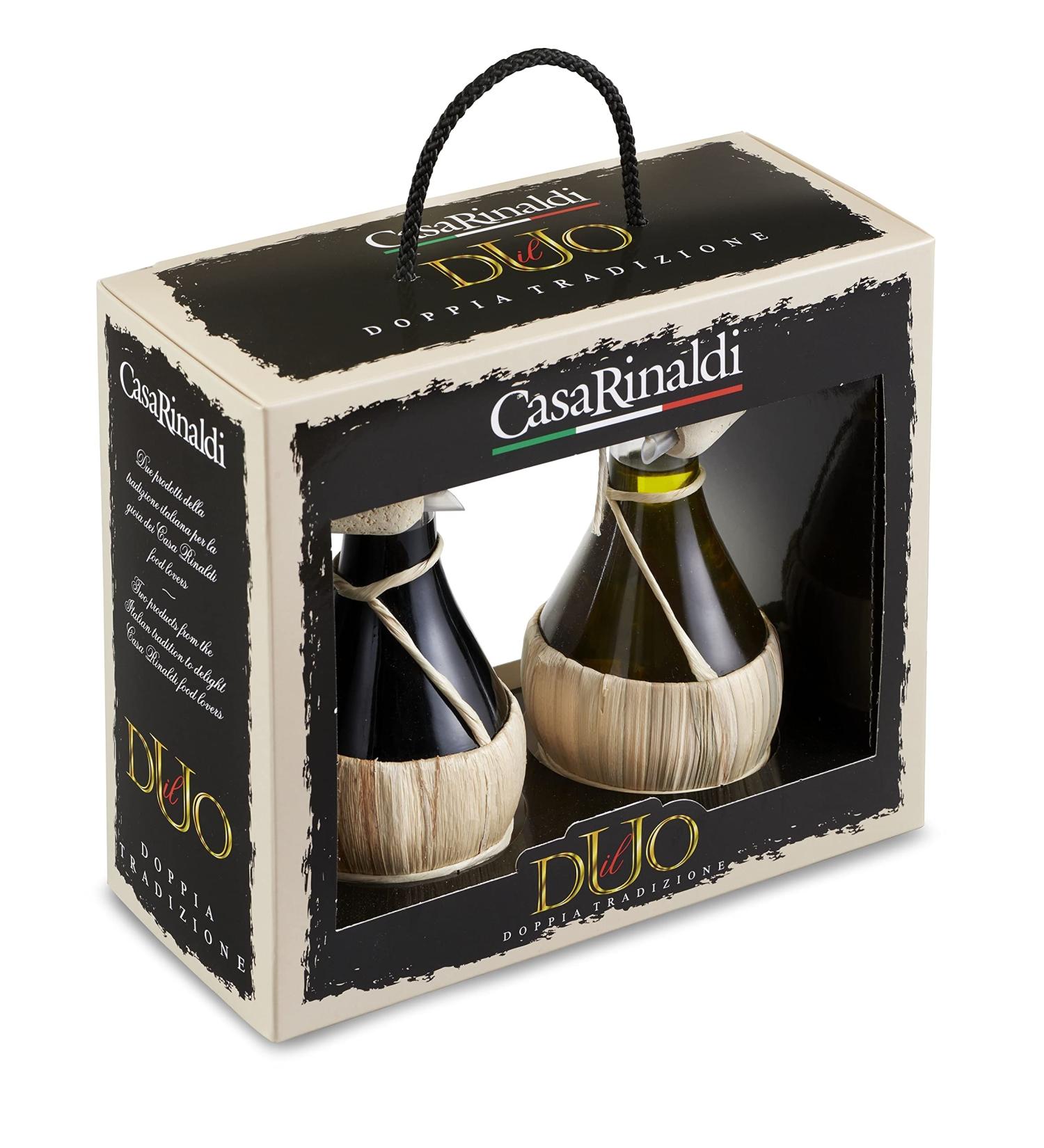 Duo Extra Virgin Olive Oil and Balsamic Vinegar - 2 x 250 ml