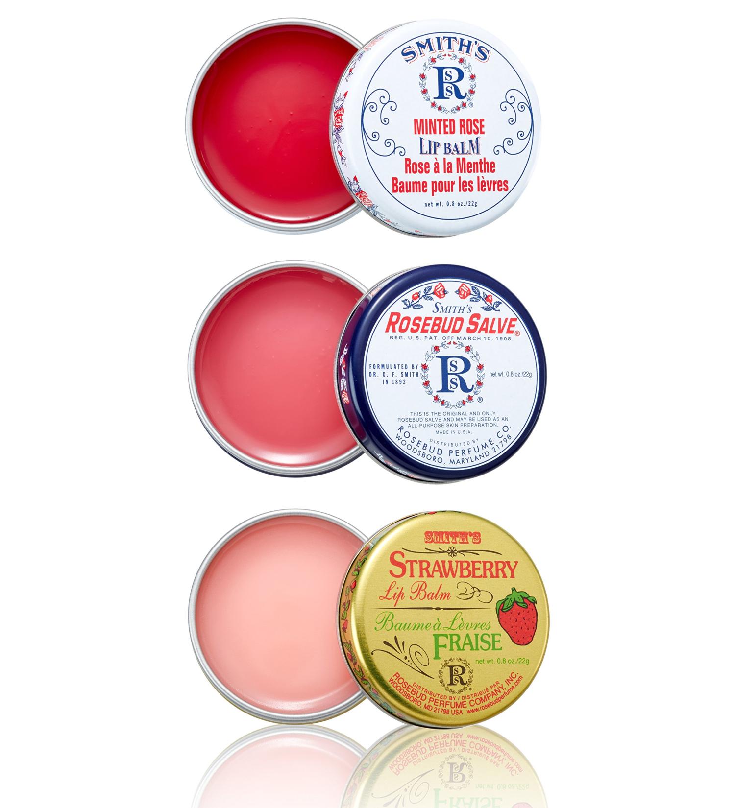 Rosebud Three Lavish Layers Lip Balm - 0.8 oz - Moisturizing Lip Care - Buy Online on GoSupps.com