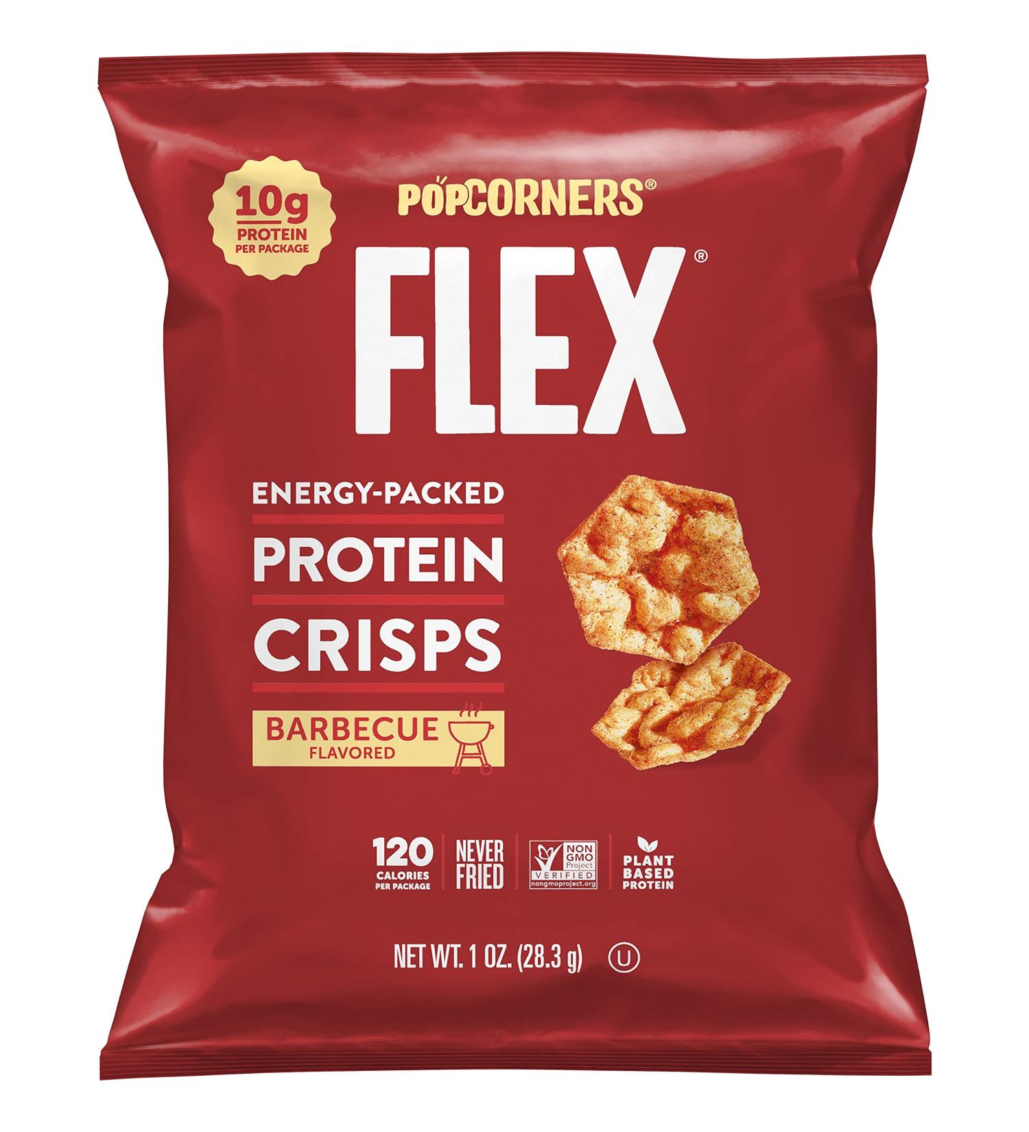 PopCorners Flex Protein Chips Barbecue Flavor - Vegan & Gluten-Free Snacks (Pack of 20) - Buy Online on GoSupps.com