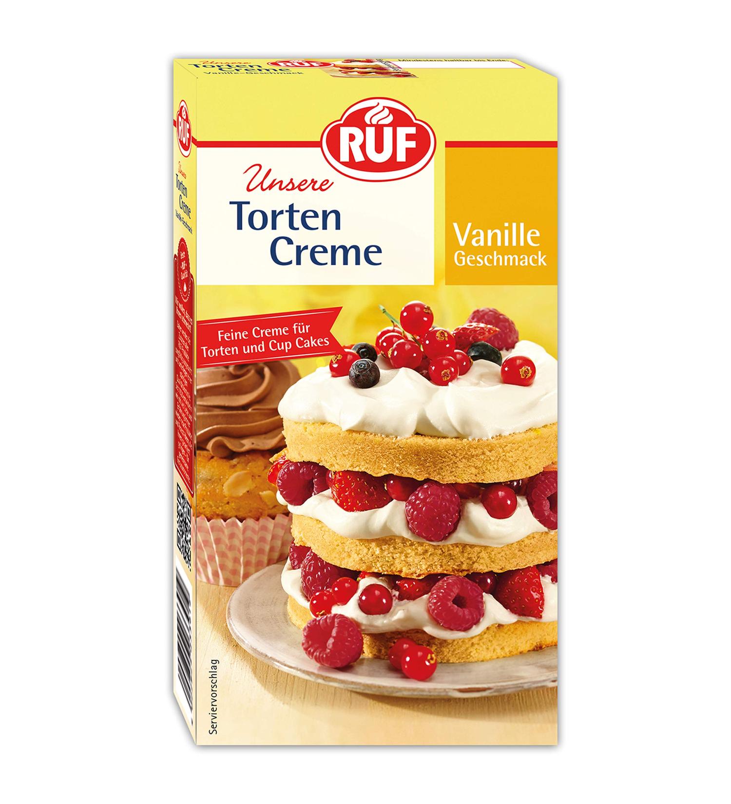 Call Cake Cream - Gluten-Free Vanilla Flavor for Cakes & Cupcakes | Airy Loose Cream 100g - Buy Online on GoSupps.com