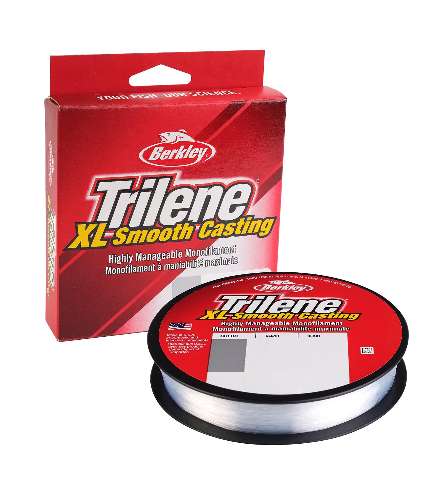Berkley Trilene XL Monofilament Fishing Line 330 Yards Clear 6 Pounds - Buy Online on GoSupps.com