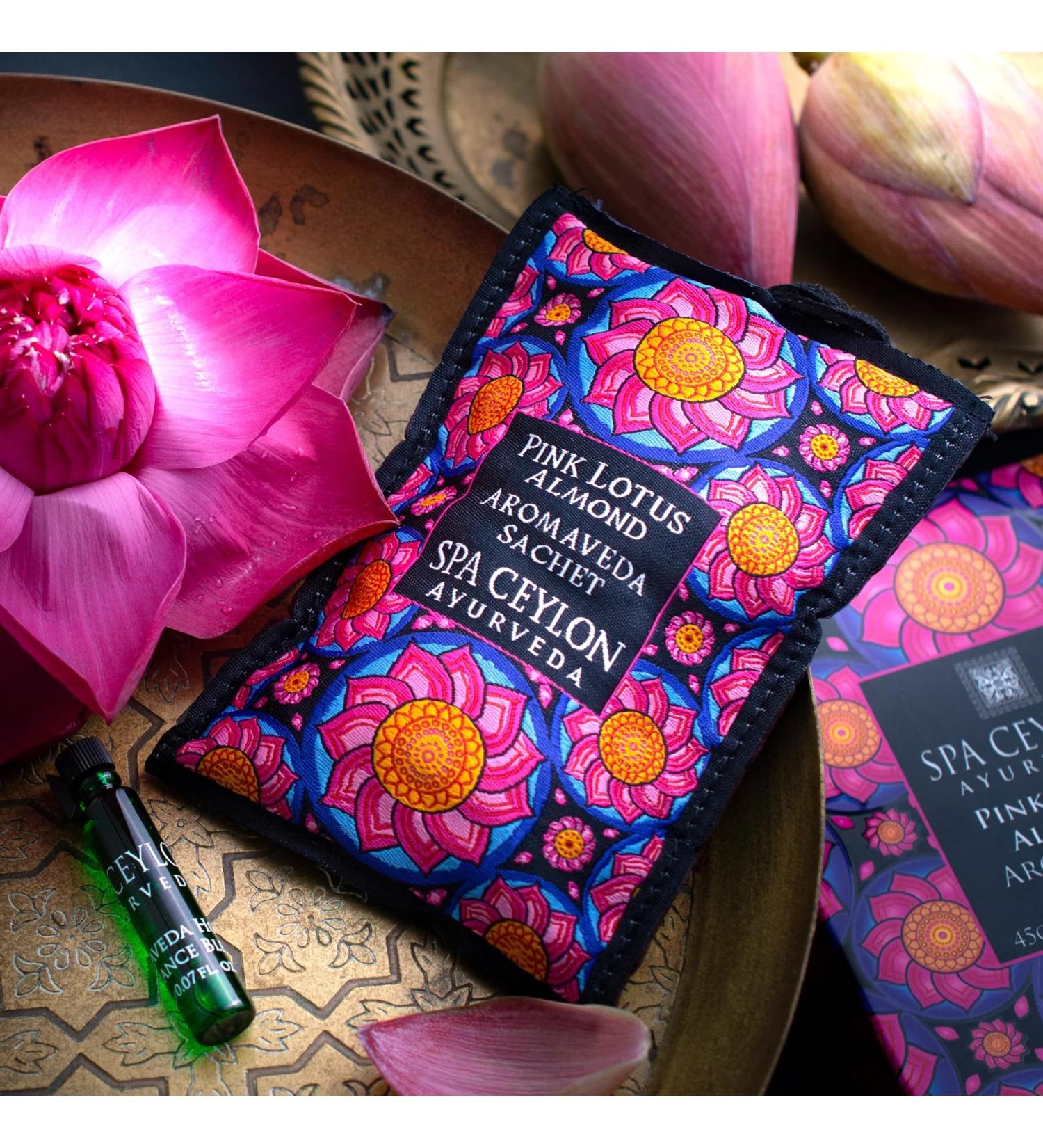 Pink Lotus Almond - Aromaveda Sachet