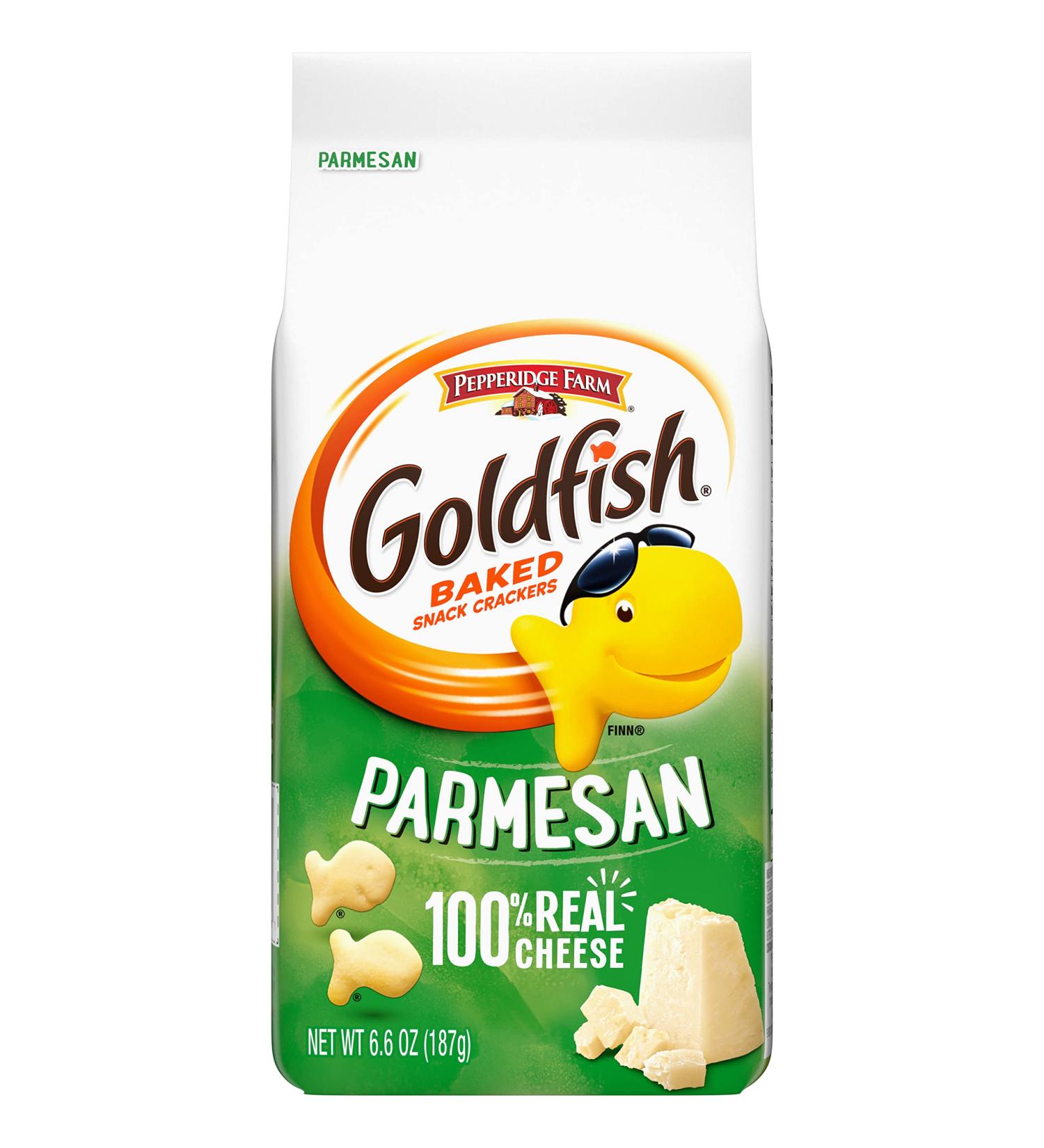 Pepperidge Farm Goldfish Parmesan Backed Snack Crackers 187 g - Buy Online on GoSupps.com