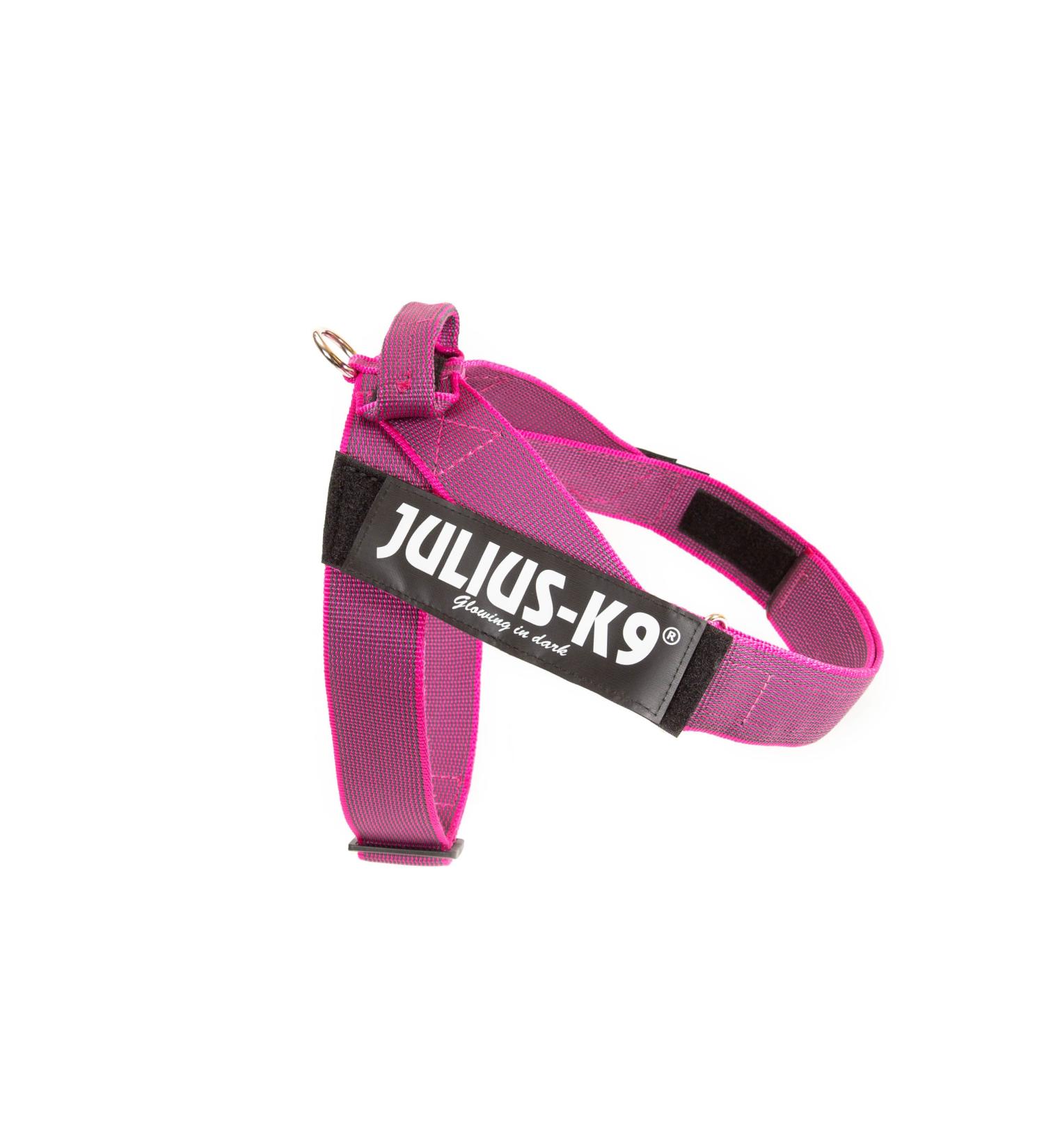 Julius-K9 2XL/3 Pink-Grey Belt Harness - Durable Stylish & Comfortable Dog Gear for International Shipping - Buy Online on GoSupps.com