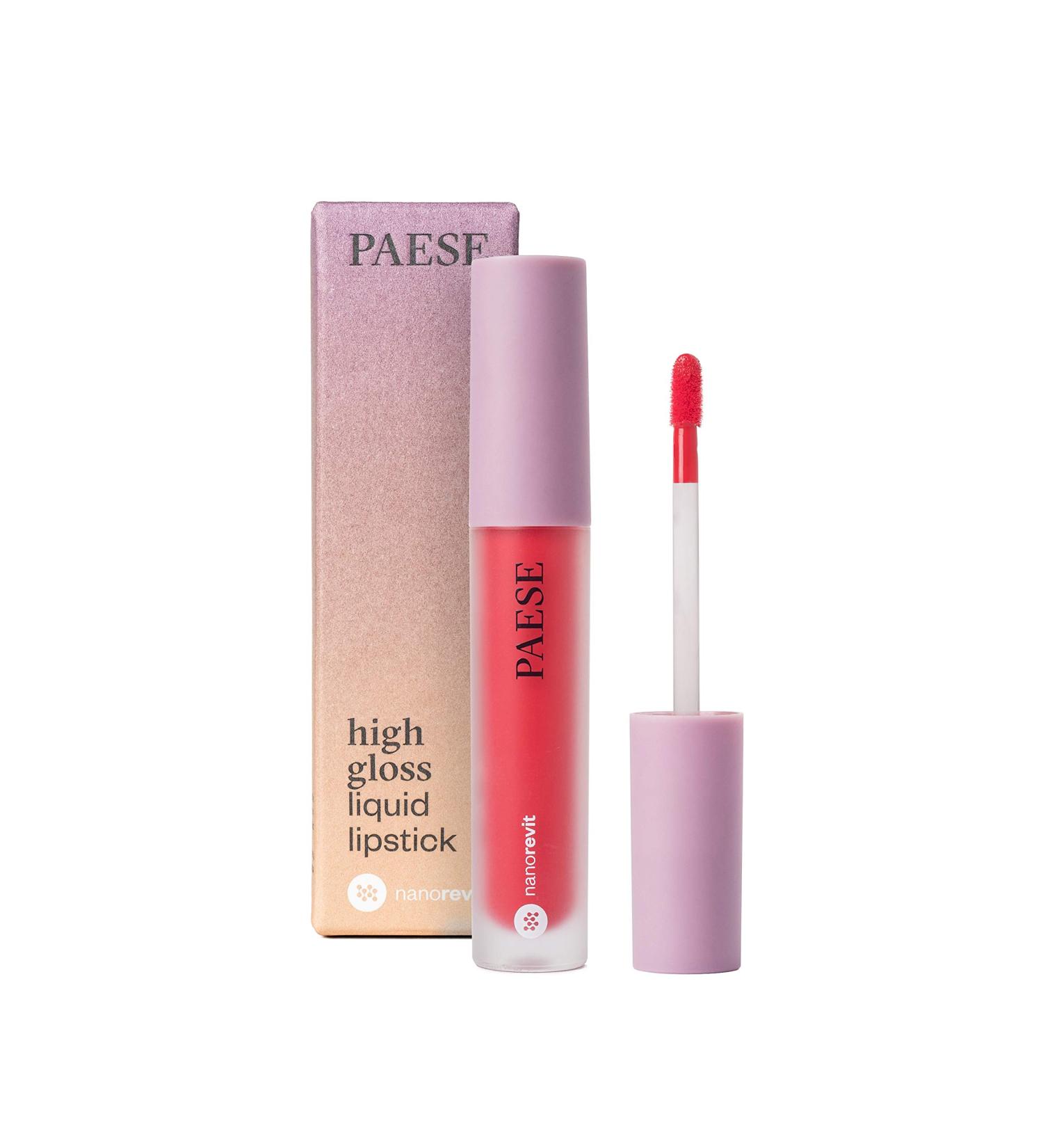Paese Nanorevit High Gloss Liquid Lipstick Set - 53 Spicy Red 4.5ml | International Shipping Available - Buy Online on GoSupps.com