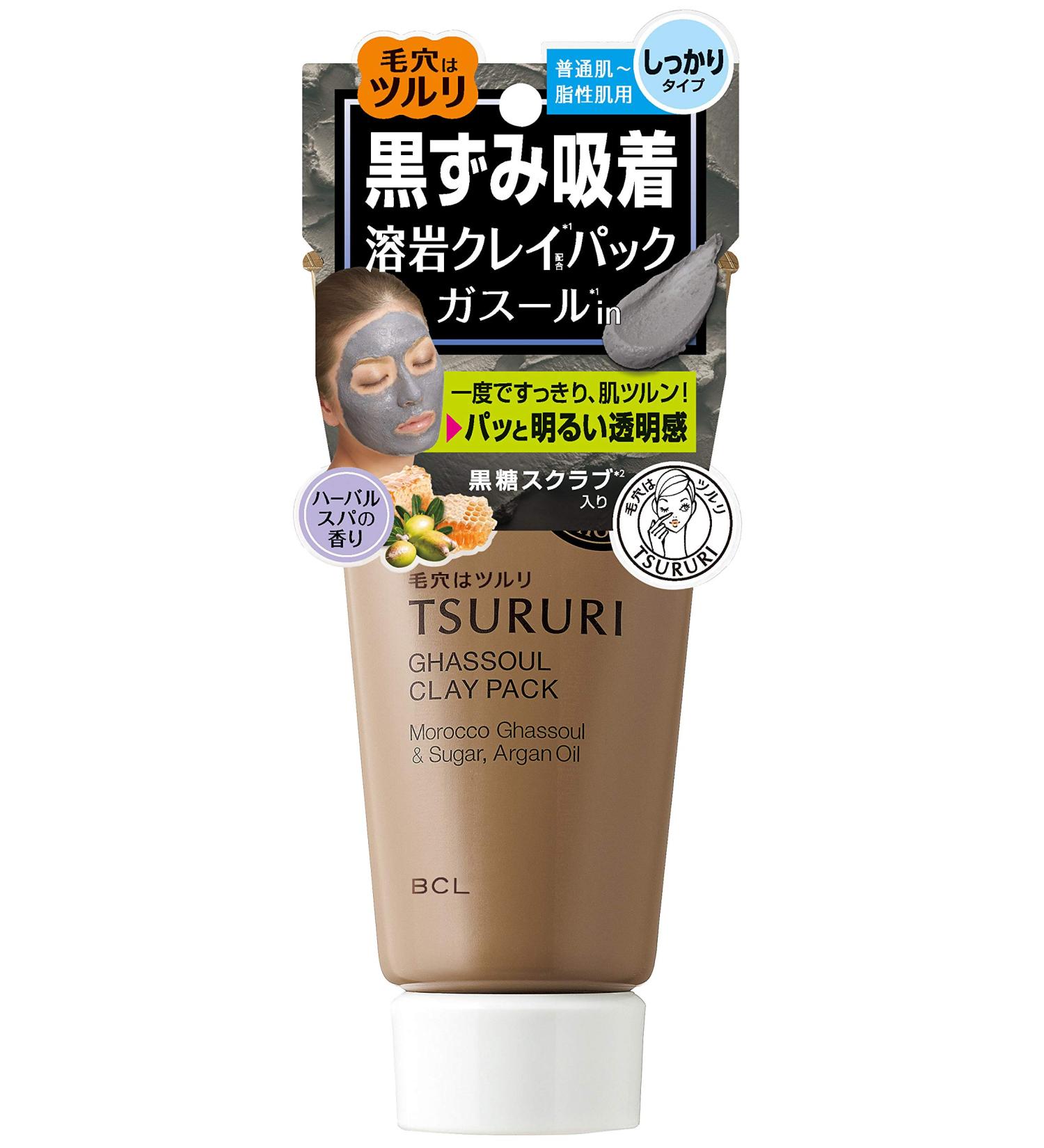 B&C Lab Tsururi Ghassoul Face Mud Mask (Blackcoal with Honey) - Buy Online on GoSupps.com