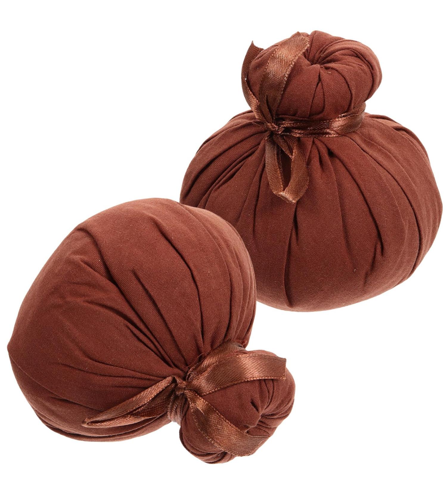 ULTECHNOVO 2pcs Thai Massage Aroma Compress Balls - Natural Spa & Wormwood Heating Pad - Perfect for Relaxation - Buy Online on GoSupps.com