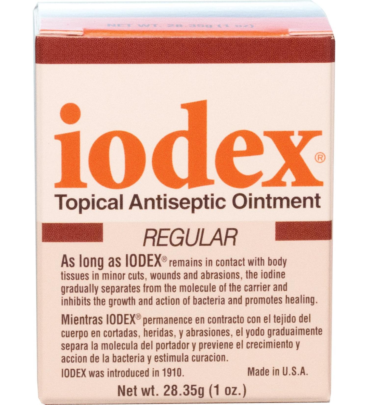 Baar Iodex Regular Topical Ointment 1-Ounce Jar - Fast Relief for Pain & Discomfort | International Shipping Available - Buy Online on GoSupps.com