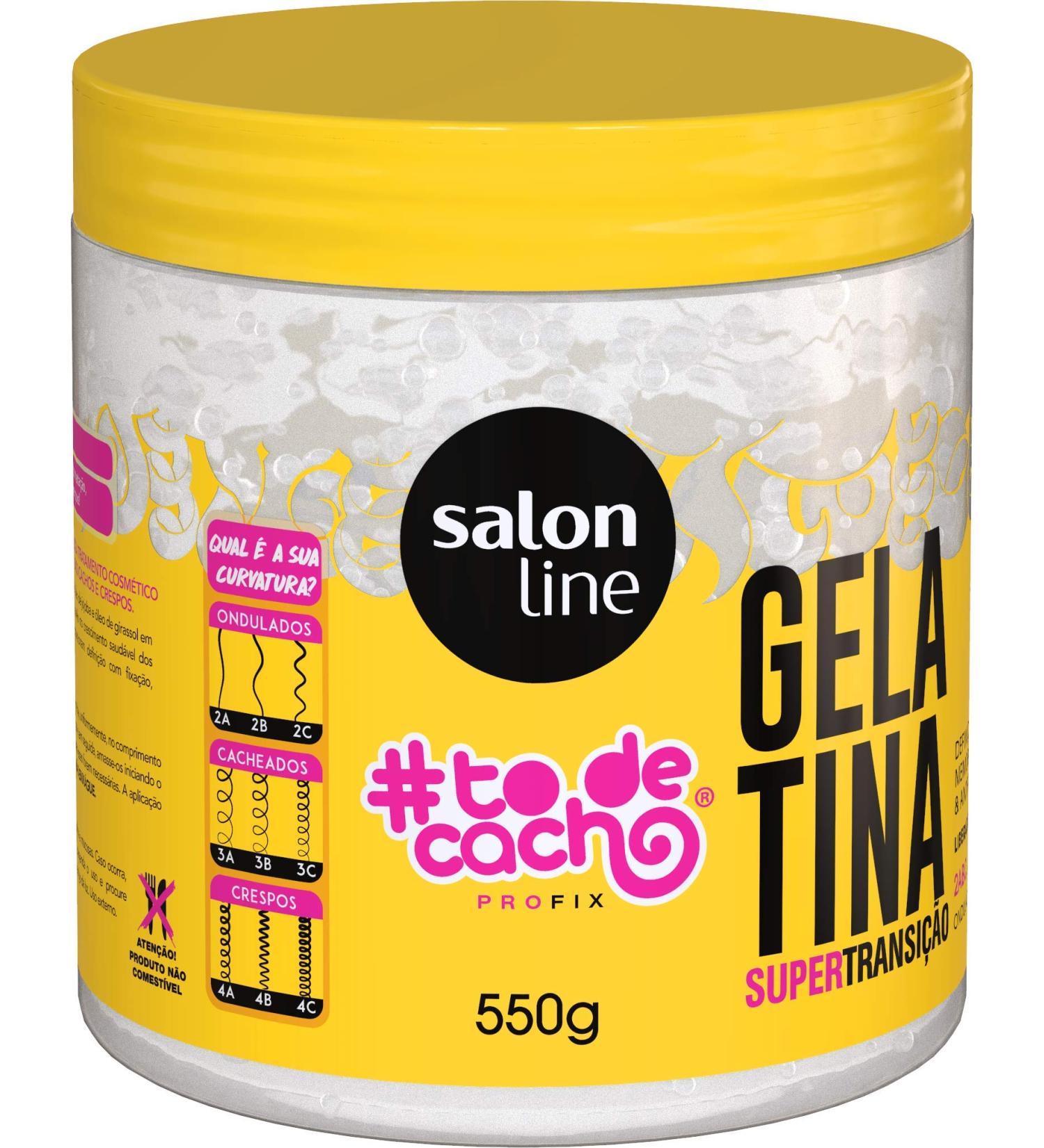 Salon Line Treatment Collection: Gelatin for Transition Hair (550g) - Ultimate Curl Definition - Buy Online on GoSupps.com