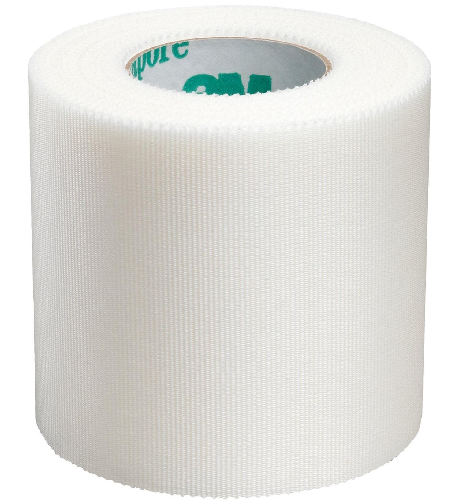 3M Durapore Surgical Tape 1538-2, 2 inch x 10 yard (5cm x 9,1m), 6 Rolls/Box