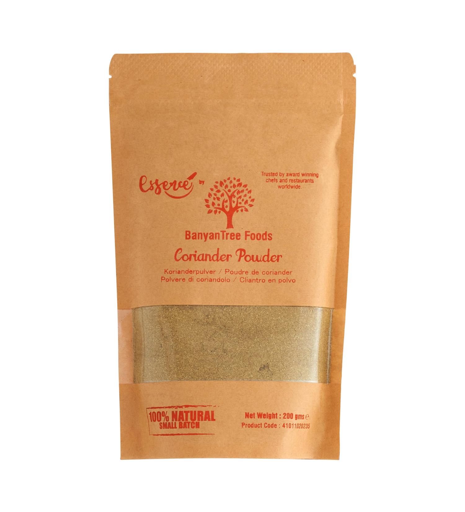 BanyanTree Foods Coriander Powder | Dhania Powder 200g BanyanTree Foods Coriander Seeds Powder 200g