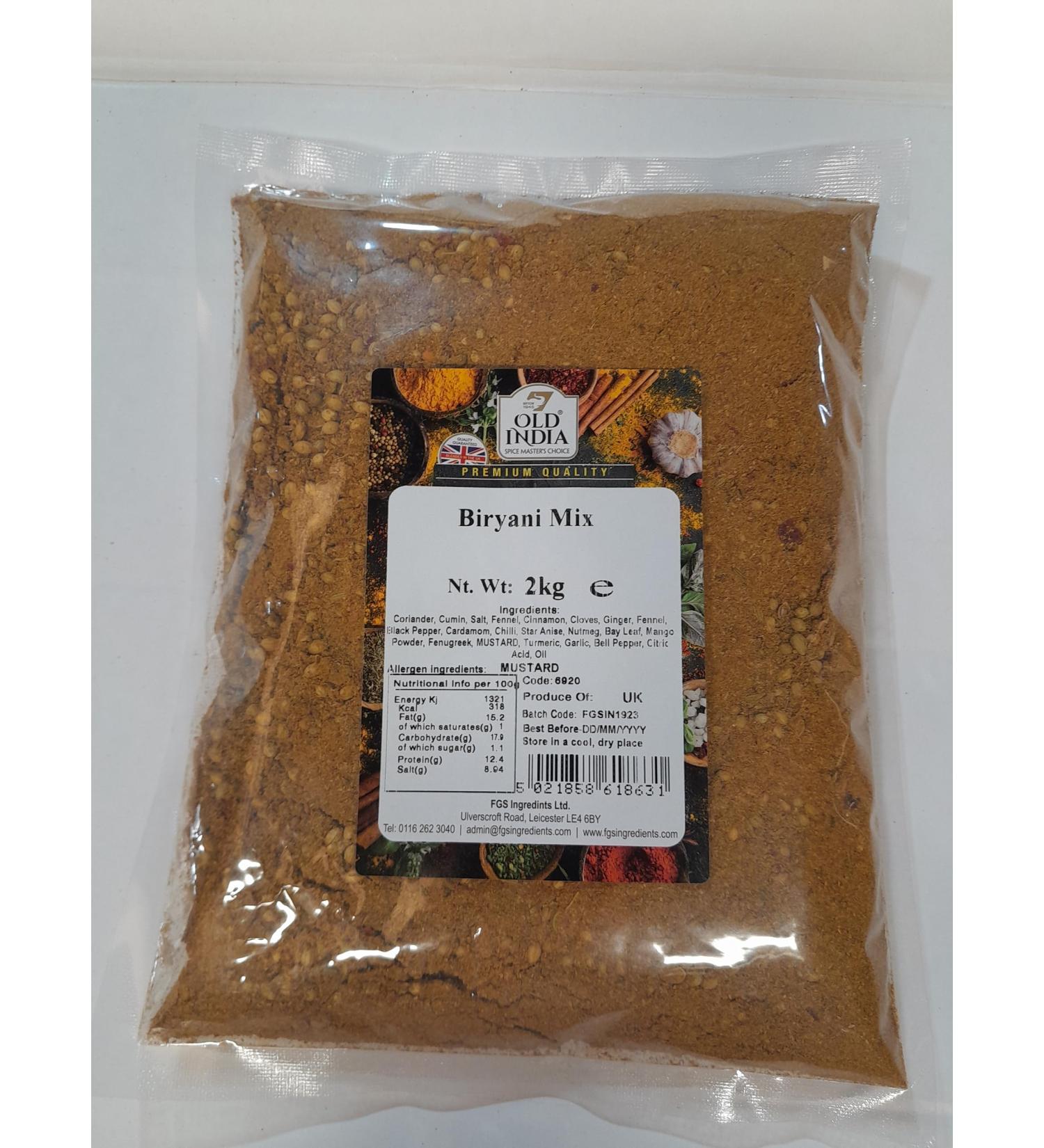 Old India Biryani Mix 2kg