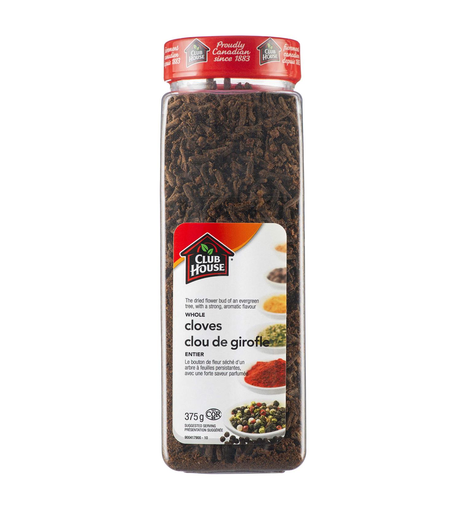 Club House Quality Natural Herbs and Spices Whole Cloves 375g 375 g (Pack of 1) - Buy Online on GoSupps.com
