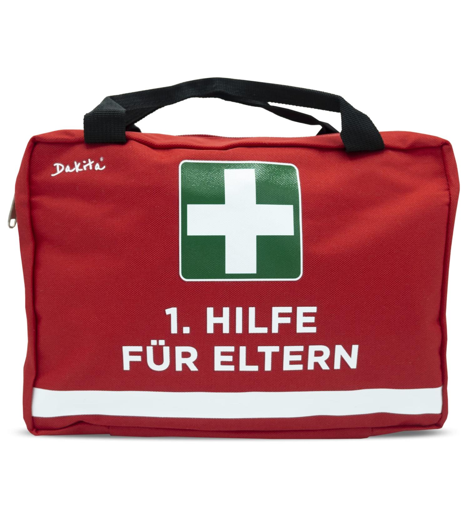 DAKTA 1 Help Bag for Parents | Funny New Parent Gift | Ideal for Baby Shower & Parental Leave | 28x18x8cm - Red Packaging Without Content - Buy Online on GoSupps.com