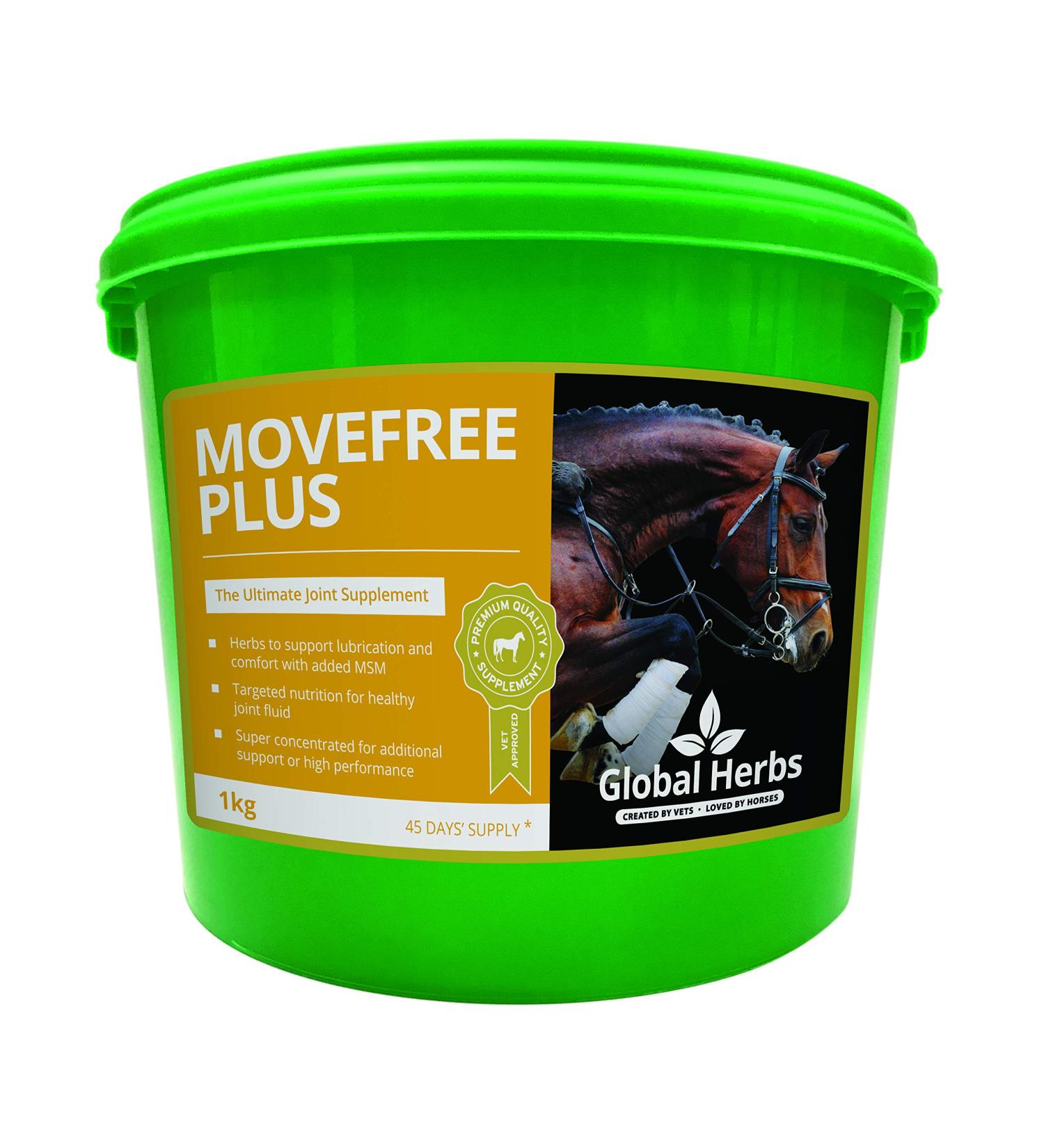 Global Herbs Movefree Plus 1 kg (Pack of 1) Transparent