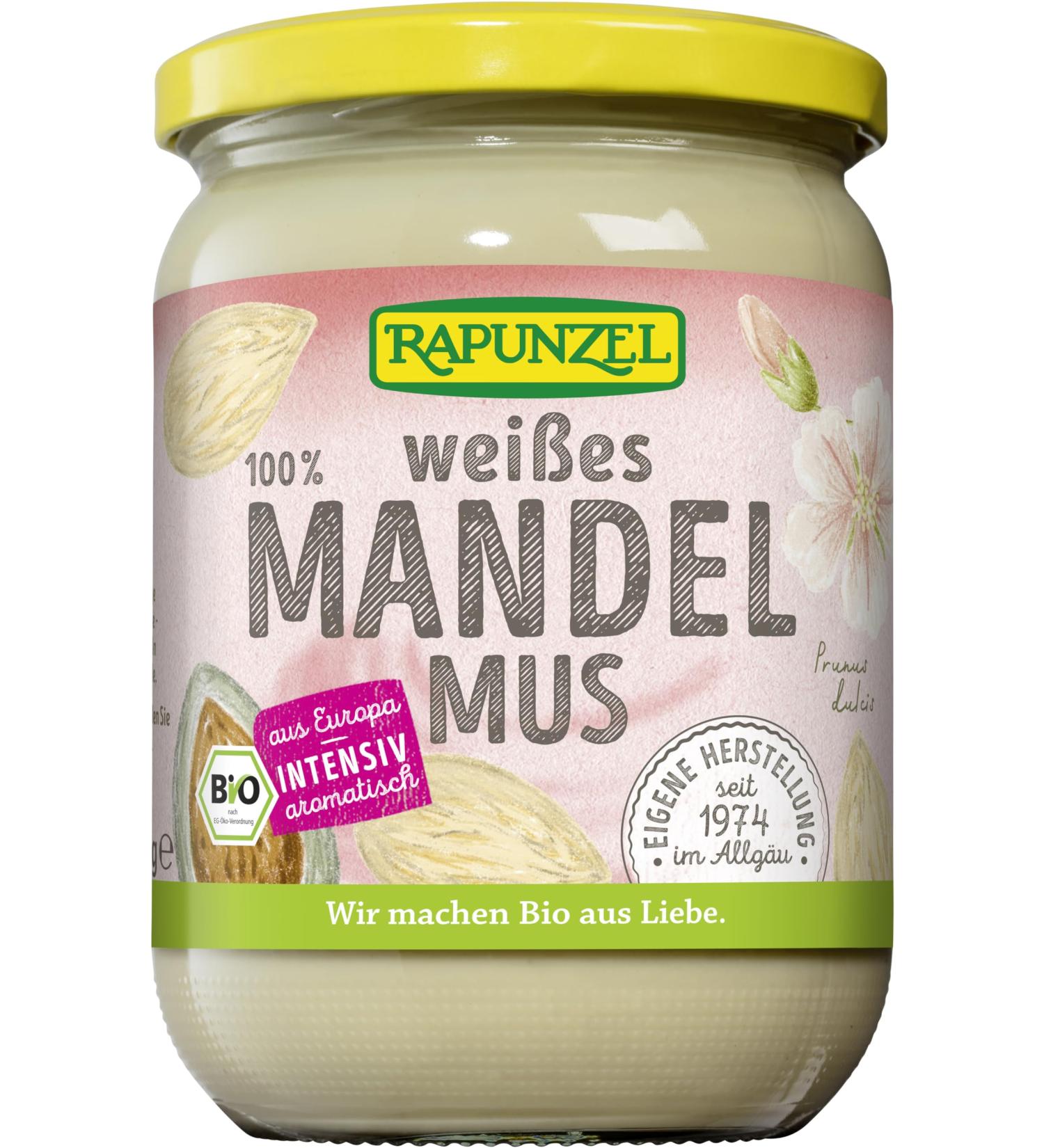 Rapunzel Organic White Almond Butter from Europe (6 x 500 gr) 500 g (pack of 6)