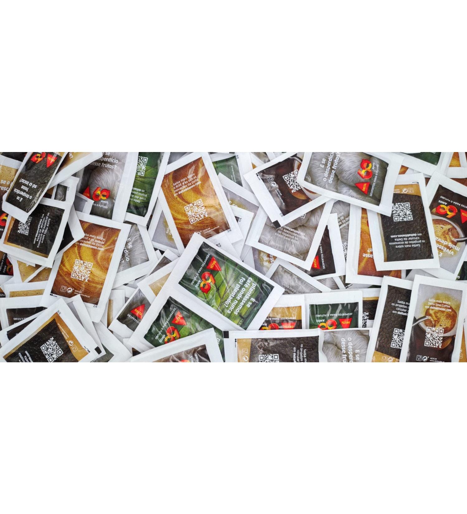 Delta Sugar Sachets Sugar Sachets White 200 Individual Sachets - Buy Online on GoSupps.com