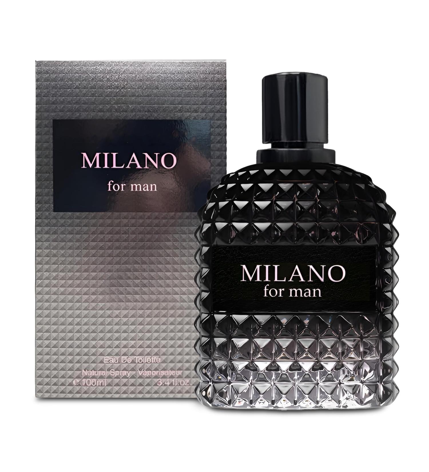 Men's Cologne Milano Long Lasting Eau De Toilette Natural Body Spray Perfume Fresh Scent 3.4 Fl Oz Daily Used VL 3.4 Fl Oz (Pack of 2) - Buy Online on GoSupps.com
