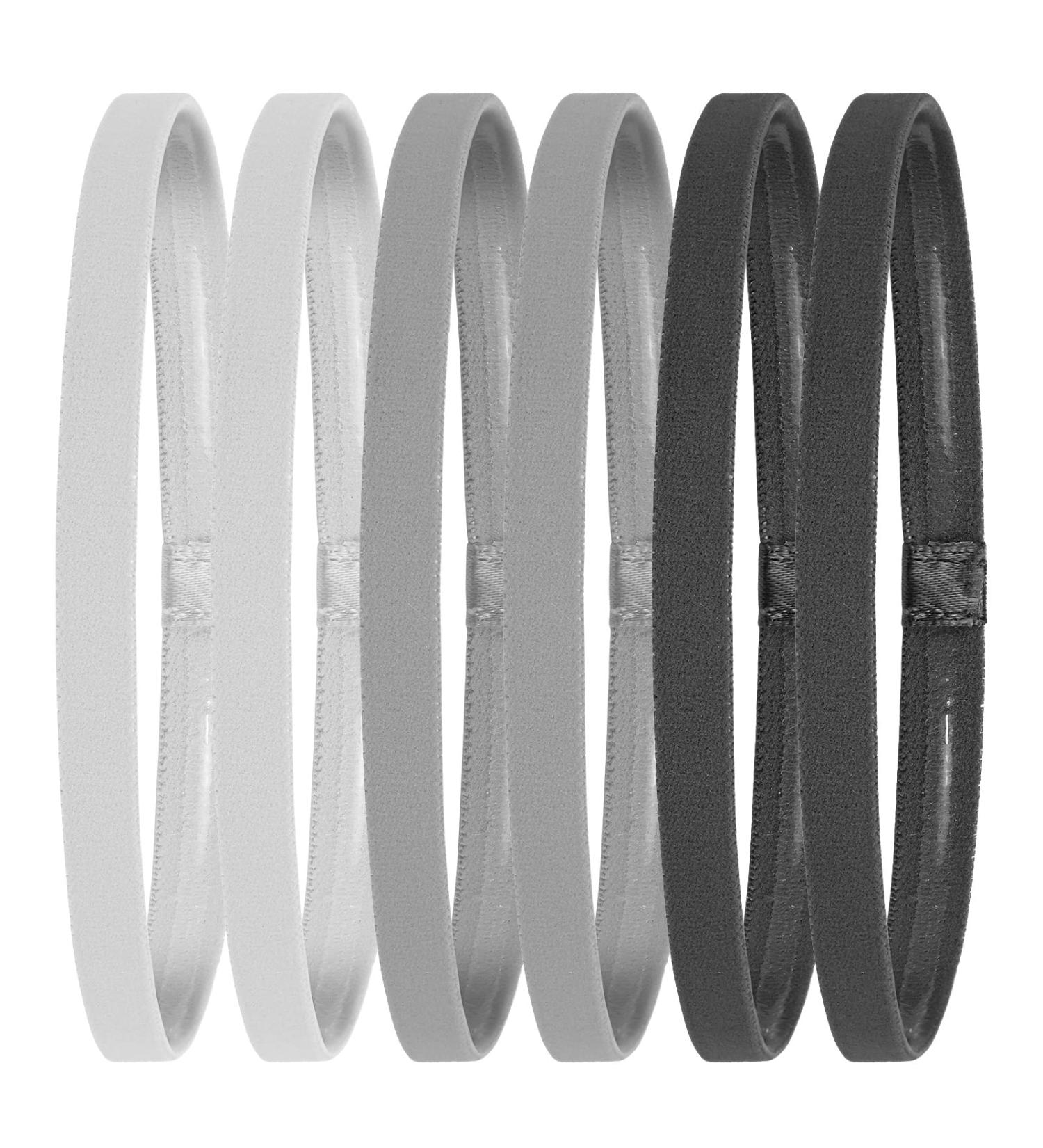 Shop Wllhyf 6-Pack Elastic Sports Headbands - Stylish Stretchy Yoga & Running Accessories for Men & Women - Buy Online on GoSupps.com