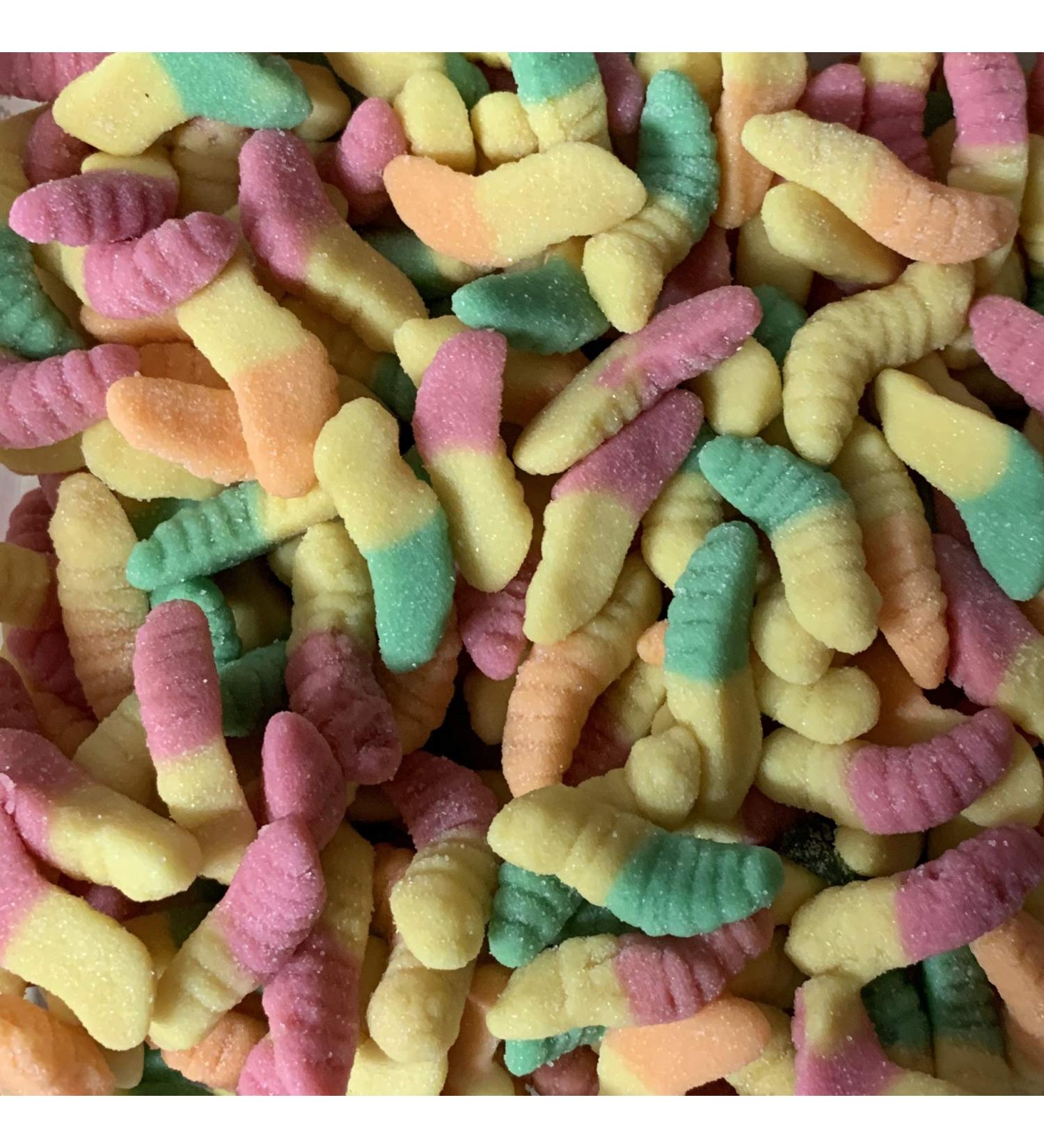 Glow Worms 500g Share Bag by The Gourmet Sweet Company