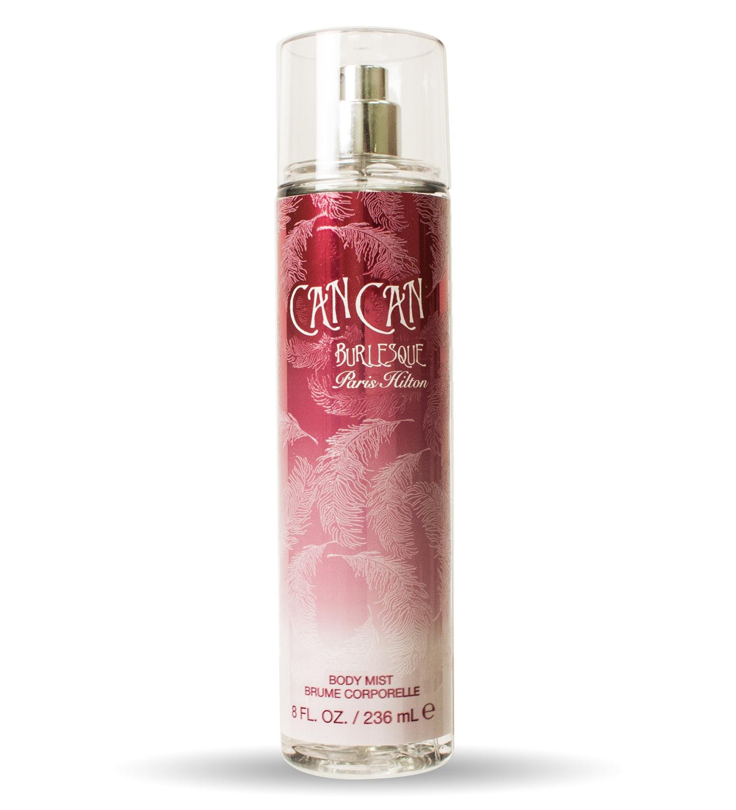 Can Can Burlesque For Women 8.0 oz Body Spray By Paris Hilton Floral 8 Fl Oz (Pack of 1)