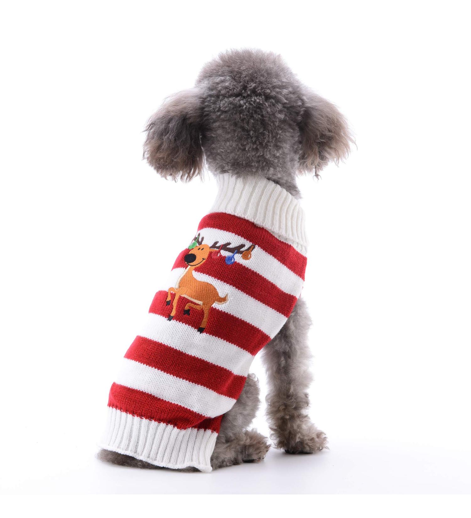 Shop Stylish Christmas Dog Costumes & Winter Sweaters - Abrrlo Pet Fashion (XS Kitz C1) - Buy Online on GoSupps.com