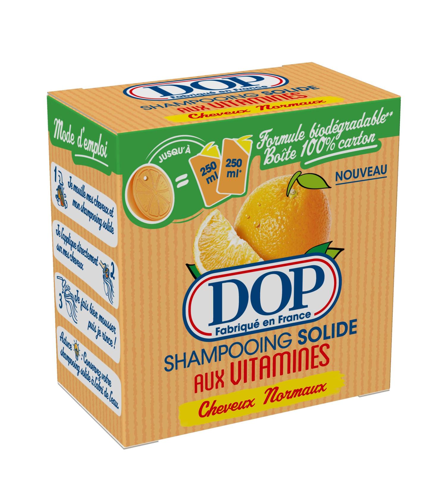 DOP - Solid Shampoo - For Hair - With Vitamins - 65 g - Buy Online on GoSupps.com