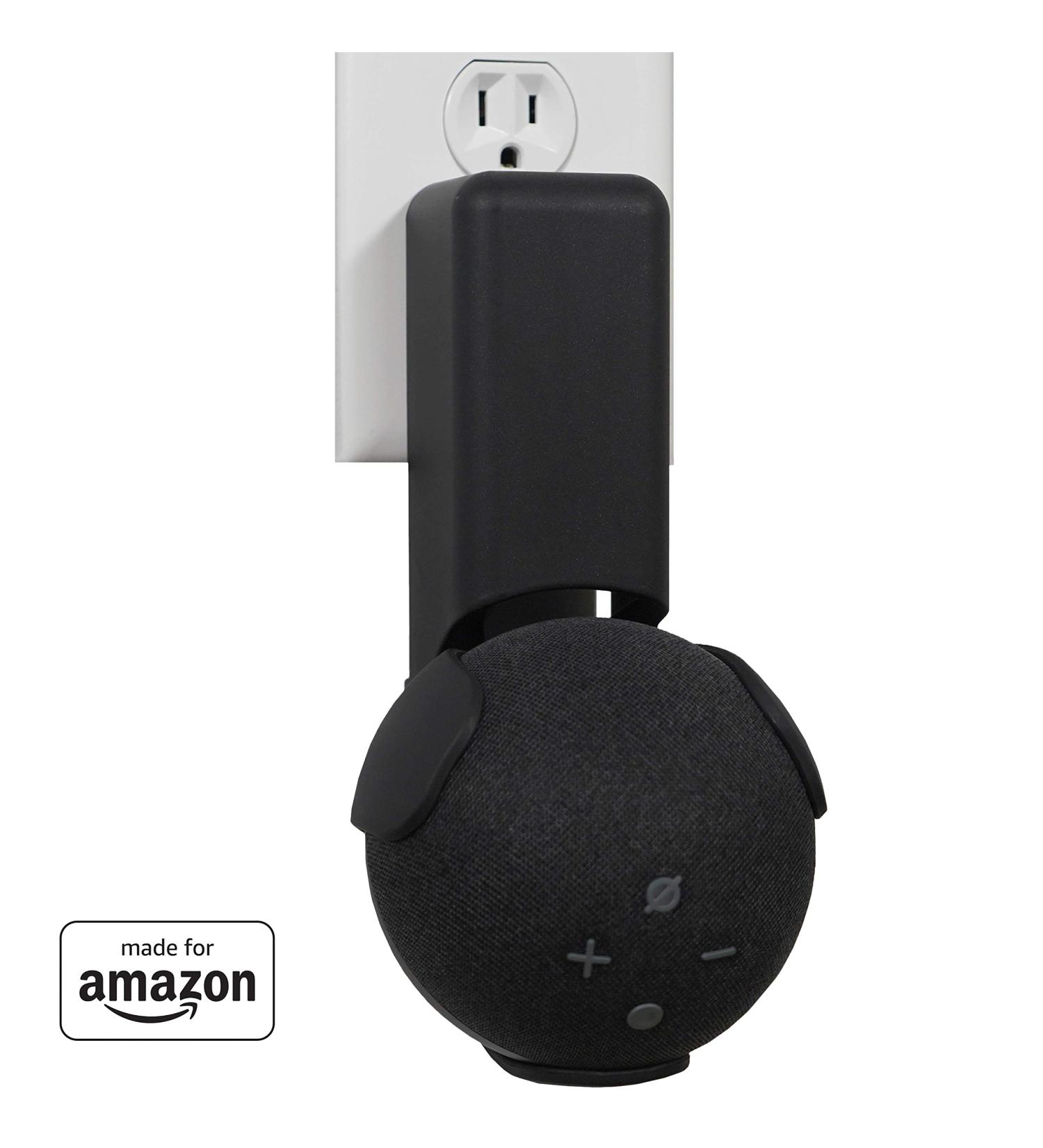 Amazon Outlet Hanger - Black for Echo Dot 4th Gen | Space-saving Solution - Buy Online on GoSupps.com