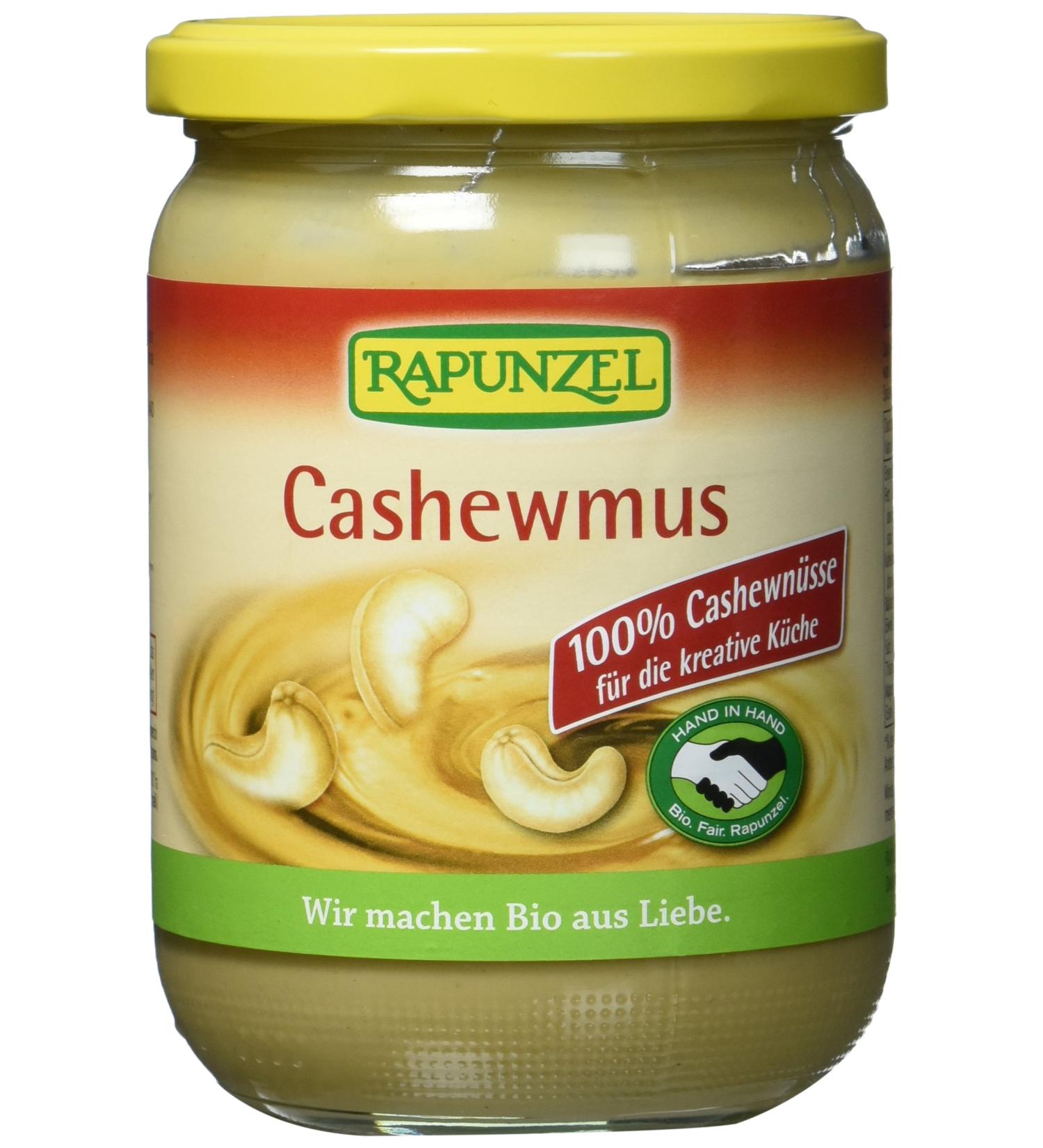Rapunzel Cashew Butter 500ml - Creamy Delicious & Organic Cashew Spread for International Shipping - Buy Online on GoSupps.com
