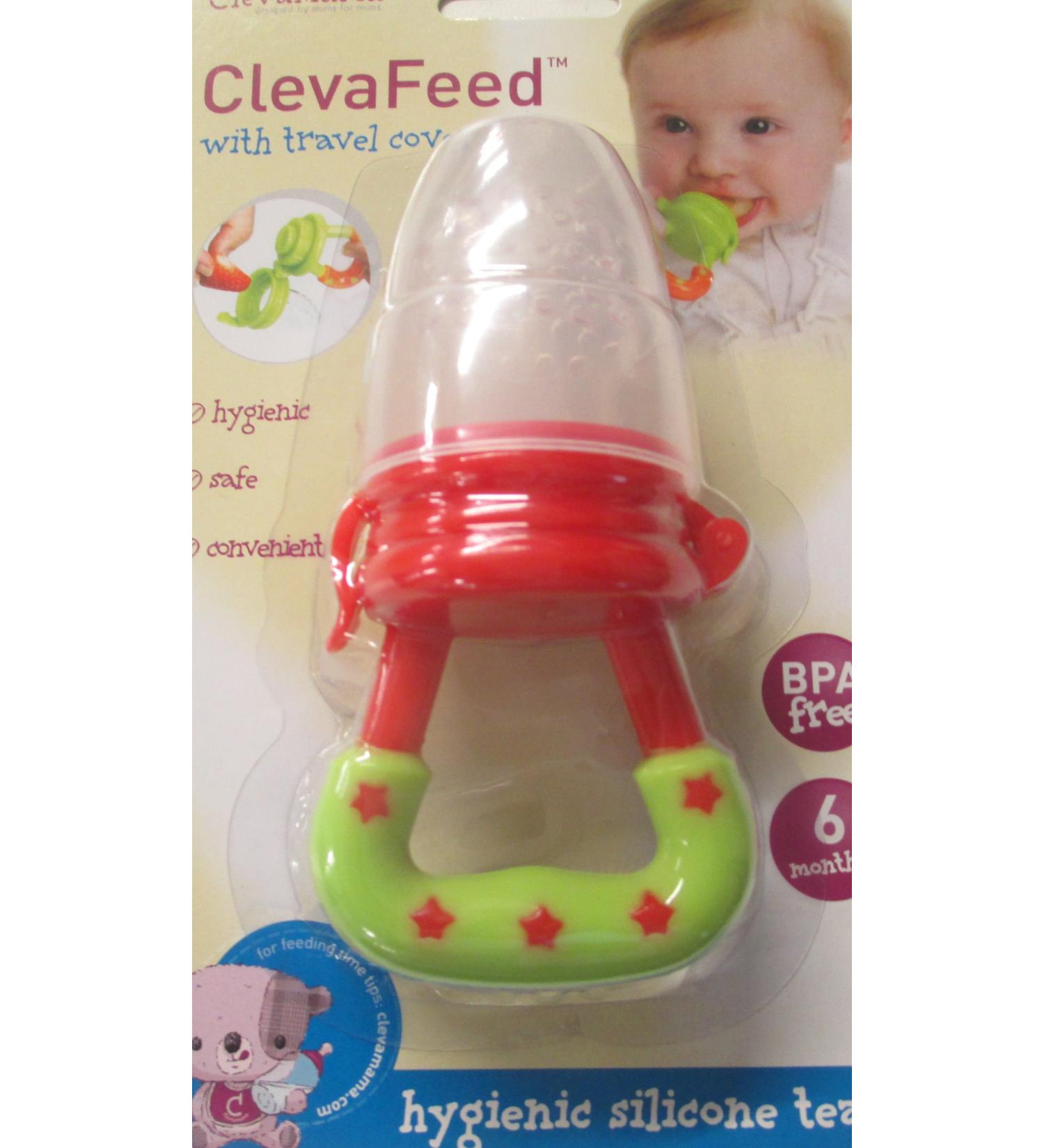 Clevamama 7008 ClevaFeed feeding net - fruit teat made of silicone color assorted