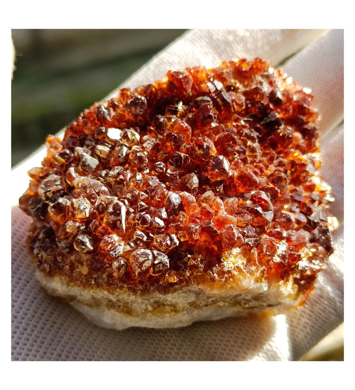 Natural Crystal Rough 1pc Natural Raw Citrine Quartz Geode Yellow Crystal Cluster Crystals Rough Specimen Stone Crafts Home Decor Home Decoration Crystal Cluster