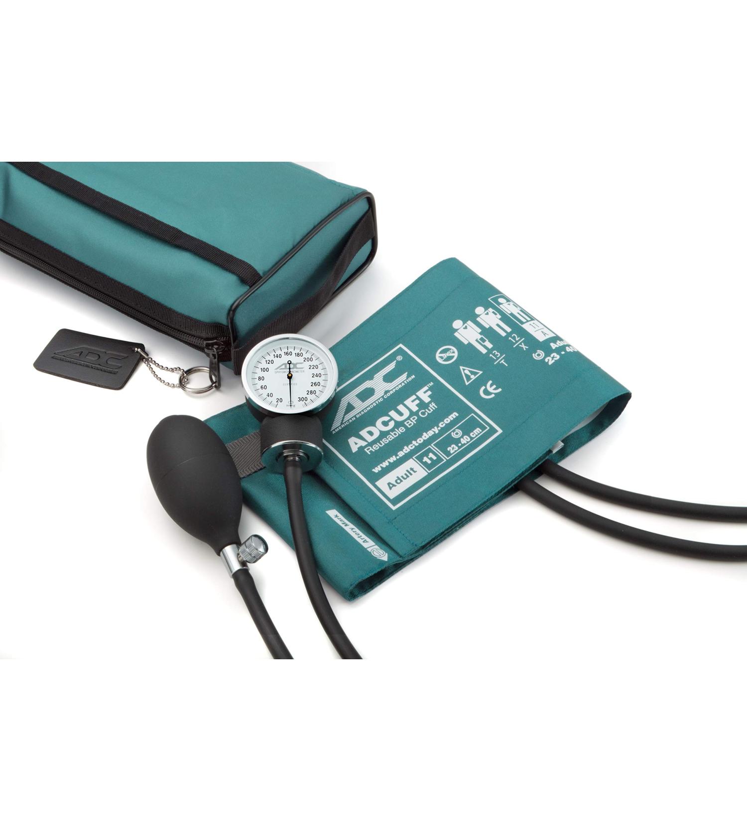 Buy ADC Prosphyg 768 Professional Pocket Aneroid Blood Pressure Monitor with Nylon ADCuff - Adult Use Blue-Green Comes with Transport Bag - International Shipping Available - Buy Online on GoSupps.com