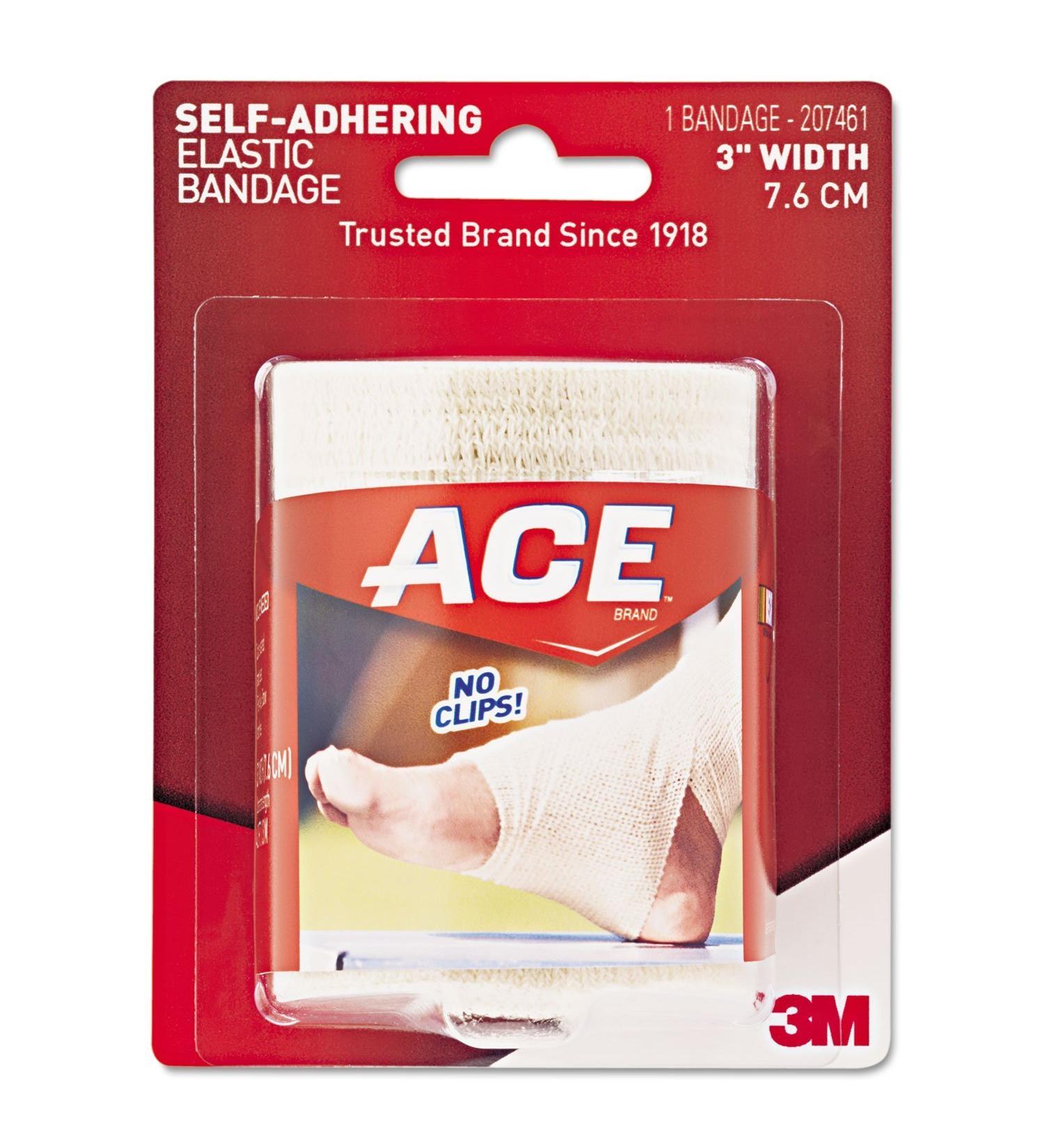 ACE Self-Adhering Elastic Bandage 3 Inches 1-Count
