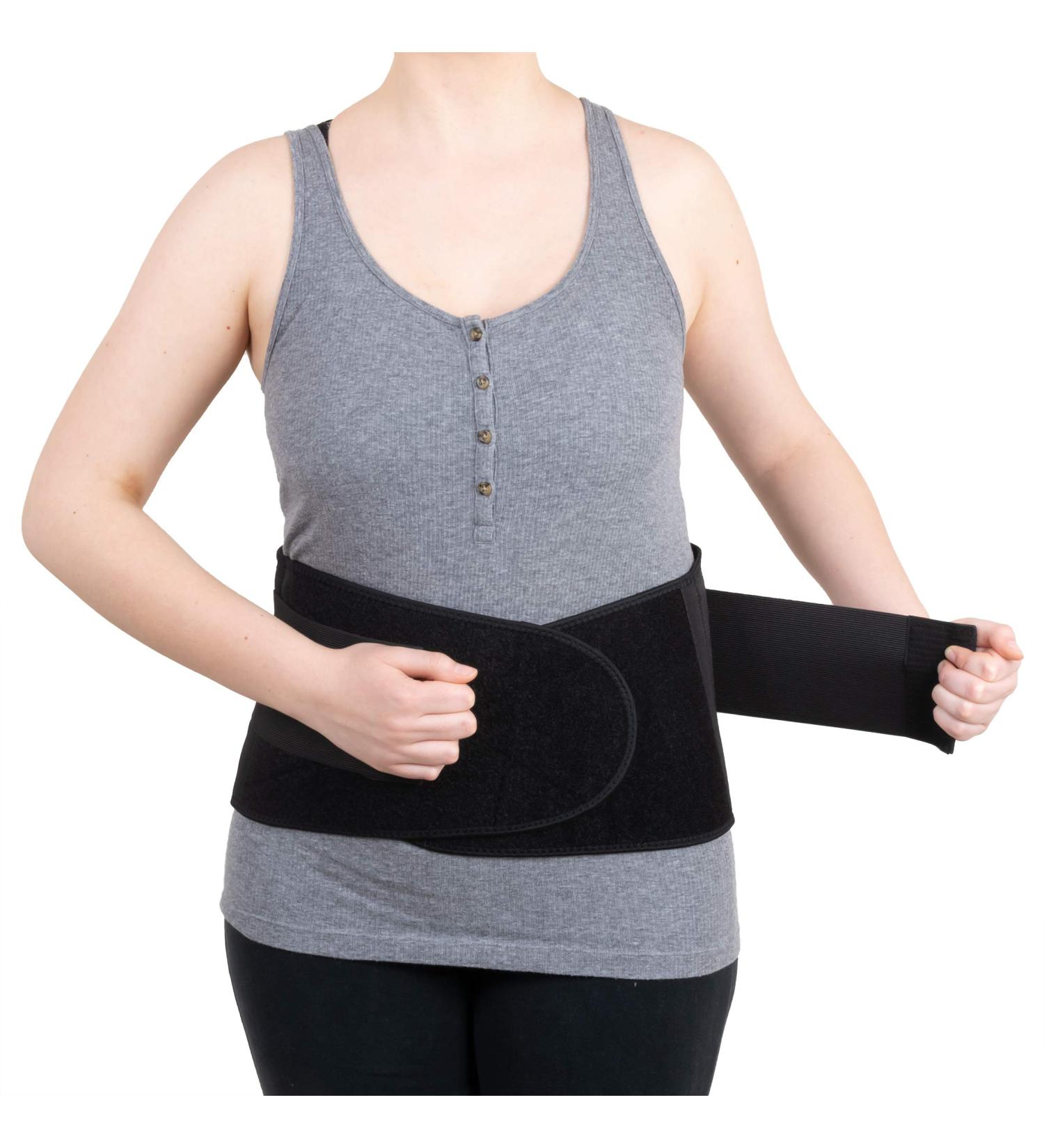 Roscoe Medical-BB9812 Lumbar Support Belt for Lower Back Pain Relief - Large (33-44) - Promotes Spine Alignment & Posture - Buy Online on GoSupps.com