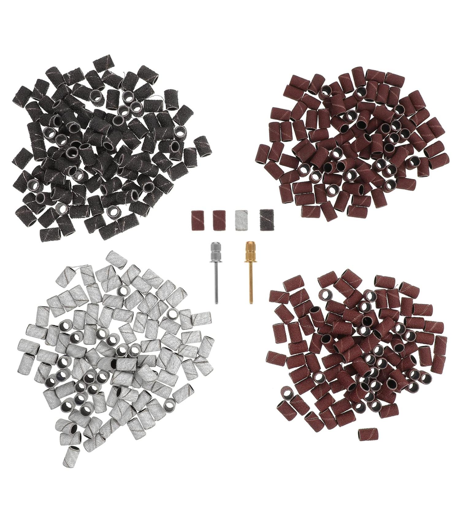 Lurrose 400 Pieces Loop Tape Nail Drilling Grinding - Premium Nail Art Tools for Professional Results - Buy Online on GoSupps.com