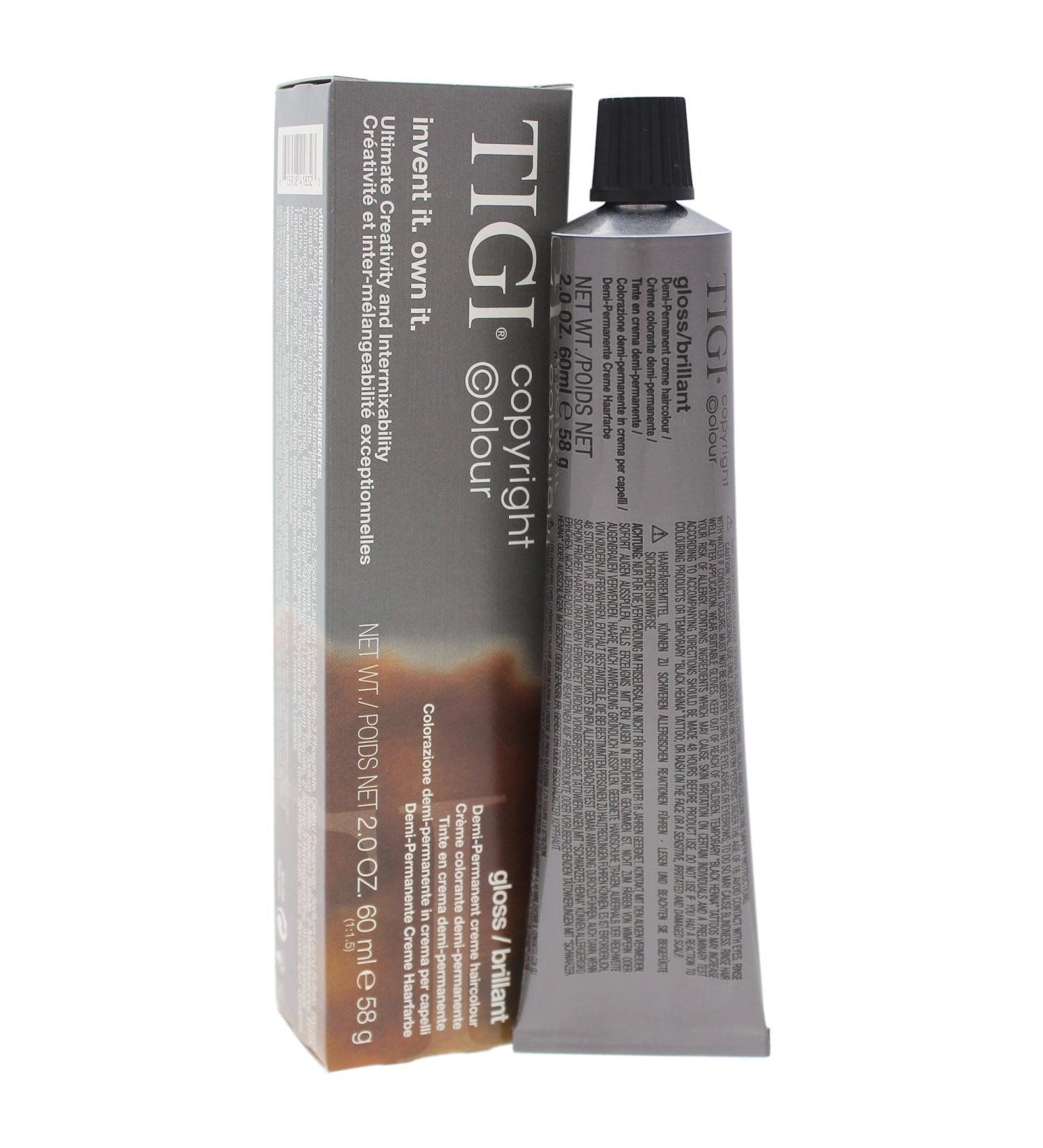 Tigi Gloss Dark Blonde Gold Copper 6/34 60 ml Dark Blonde Gold Copper 6/34 60 Milliliters