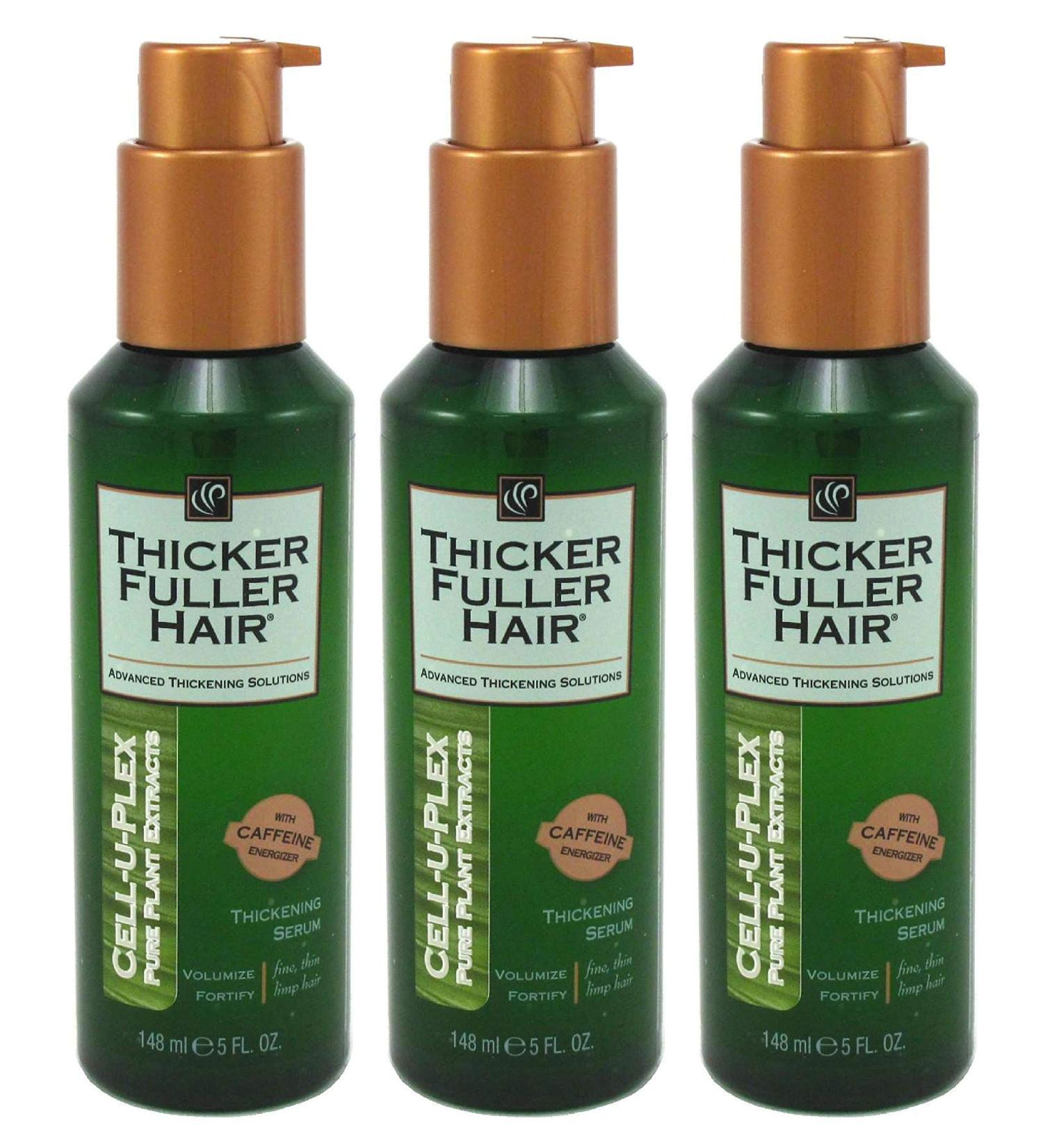 Thicker Fuller Hair Instantly Thick Serum 5oz - Cell-U-Plex (3 Pack) - Buy Online on GoSupps.com