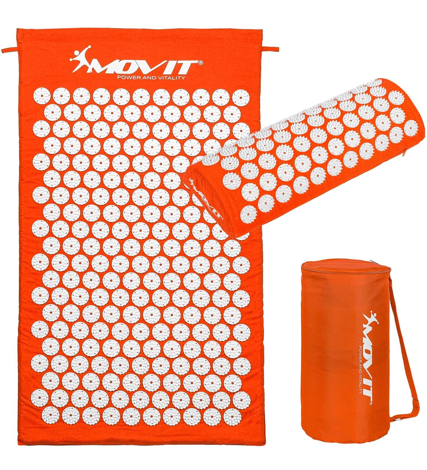 Buy Movit Acupressure Mat - Tuina & Zhiya Models with Pillows | 100% Cotton 10 Colors International Shipping - Buy Online on GoSupps.com