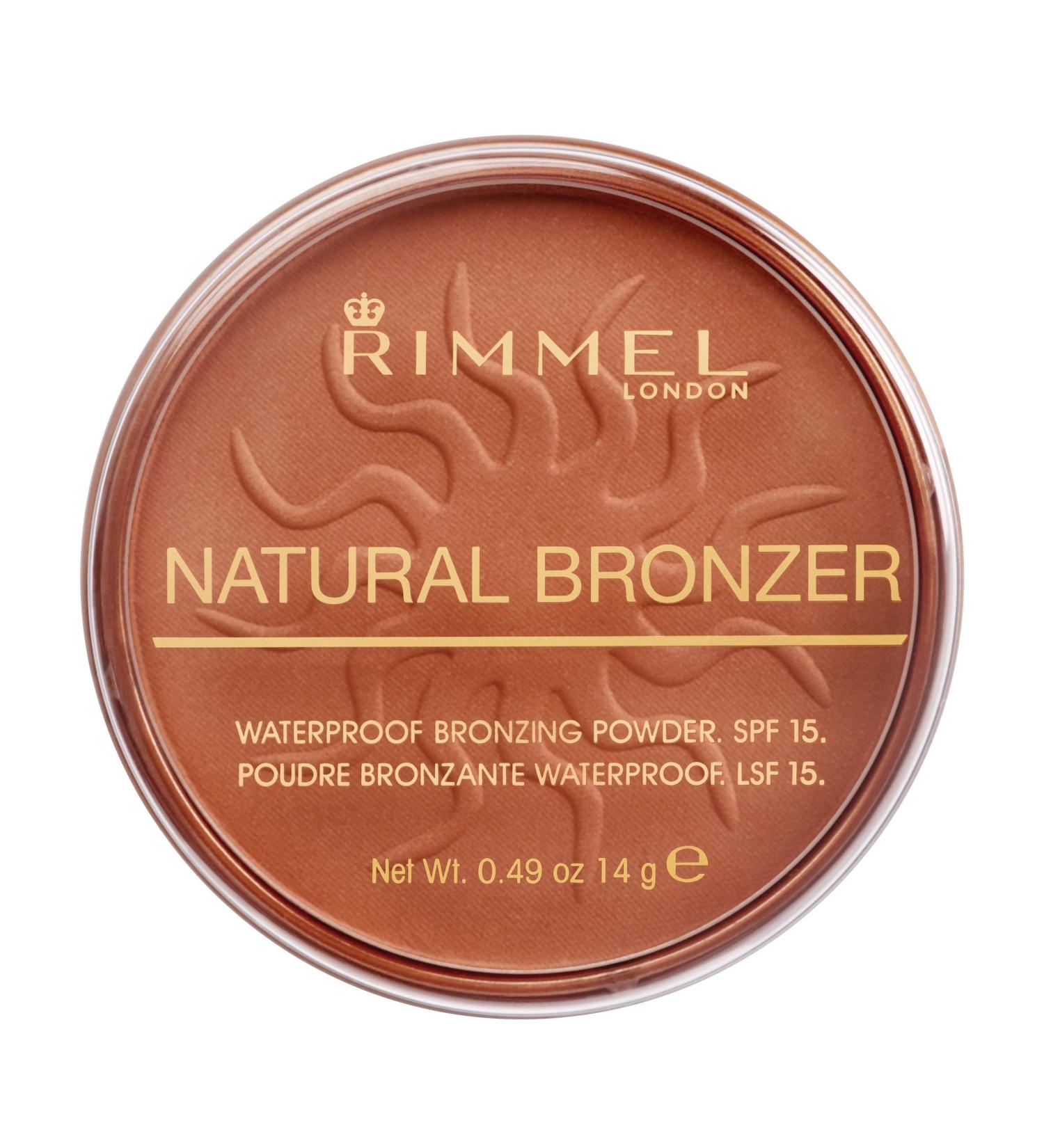 Rimmel London Natural Bronzer Sun Glow 0.49 oz - Get a Sun-Kissed Glow - Buy Online on GoSupps.com