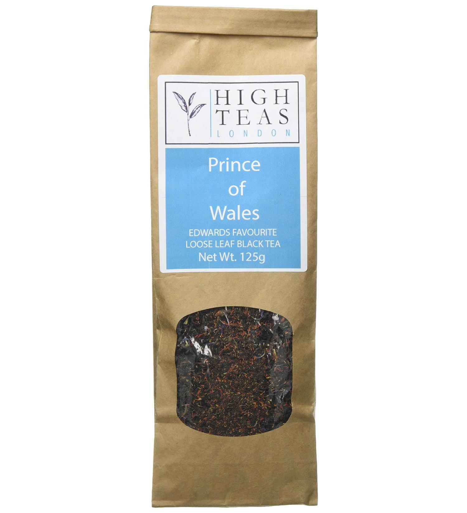 High Teas London Prince of Wales Blend Black Tea 125 g Pouch - Buy Online on GoSupps.com