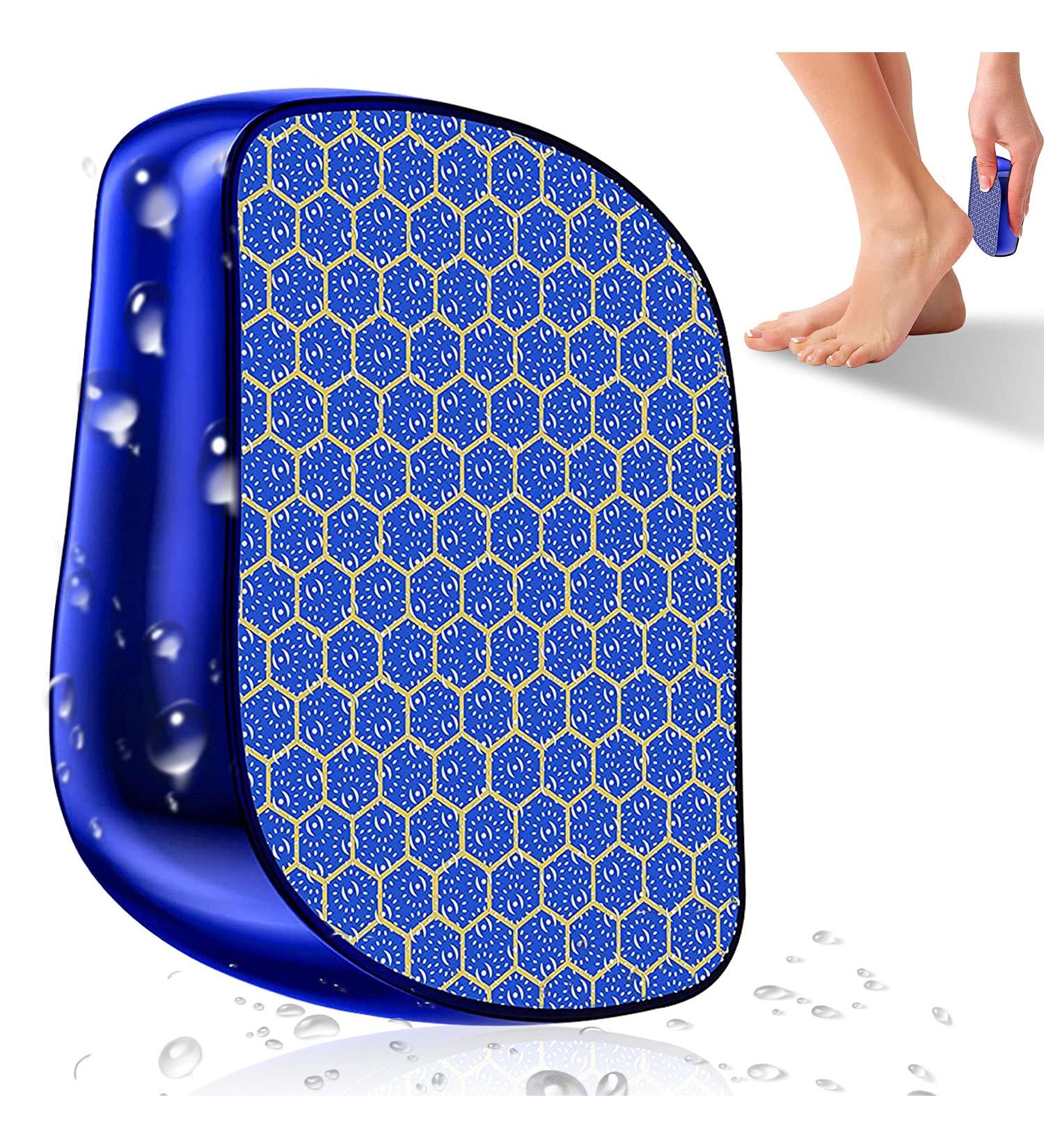 2-in-1 Nano Glass Corn Remover | Wet & Dry Foot Care Tool for Safe & Quick Removal of Dead Skin Calluses & Cracked Heels - Buy Online on GoSupps.com