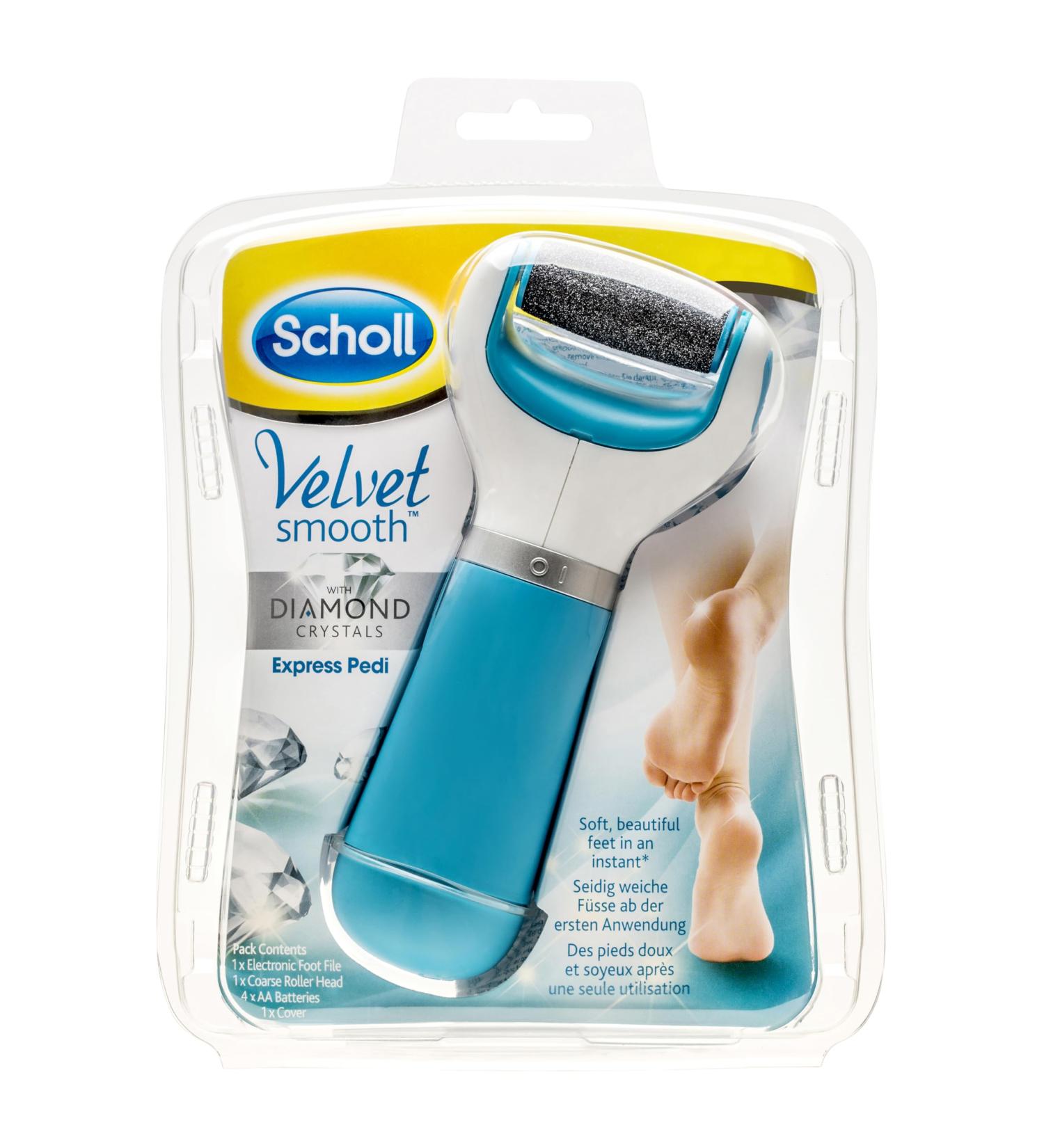 Scholl Velvet Smooth Express Pedi R pe lectronique 2 rouleaux de rechange - Buy Online on GoSupps.com
