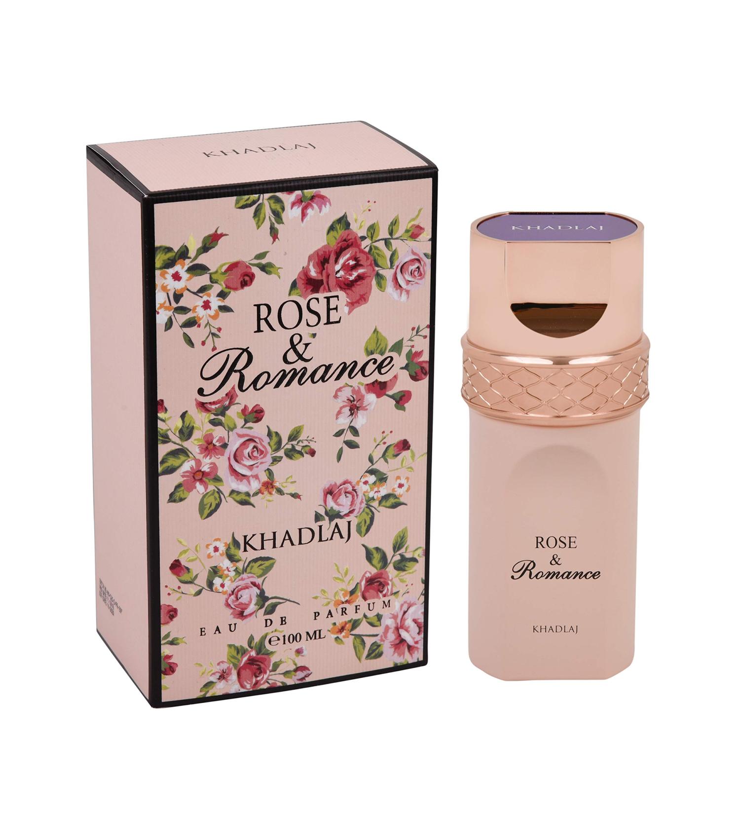Rose & Romance Gold EDP Spray 100ML (3.4 OZ) By Khadlaj | Experience The Allure Of This Floral Enchantment. - Buy Online on GoSupps.com