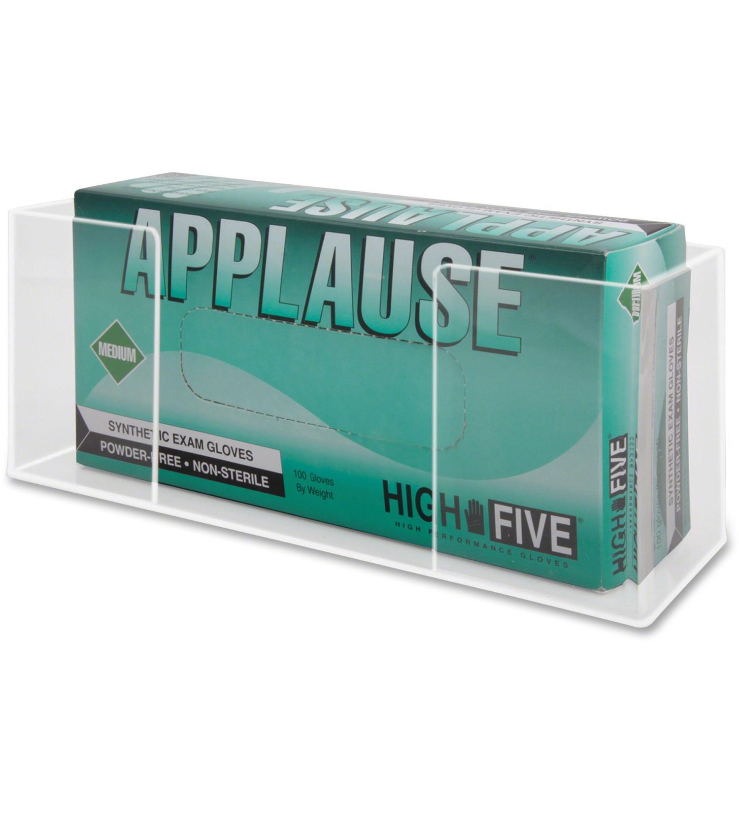 Kantek Inc Ah110 Glove Box Holder Single 11-Inch X3-1/2-Inch X4-3/4-Inch Clear