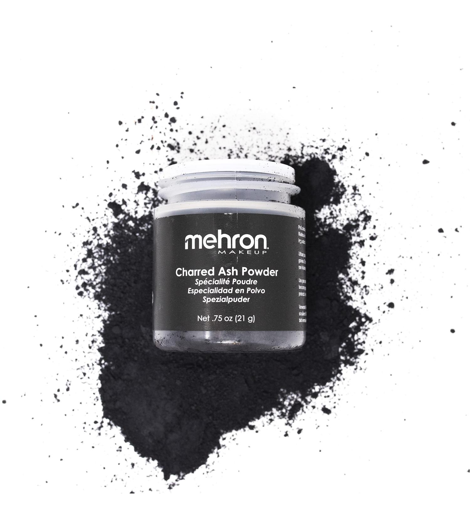 Mehron Special Effects Powder (.75 oz) - Charred Ash | Create Stunning Makeup Effects - Buy Online on GoSupps.com